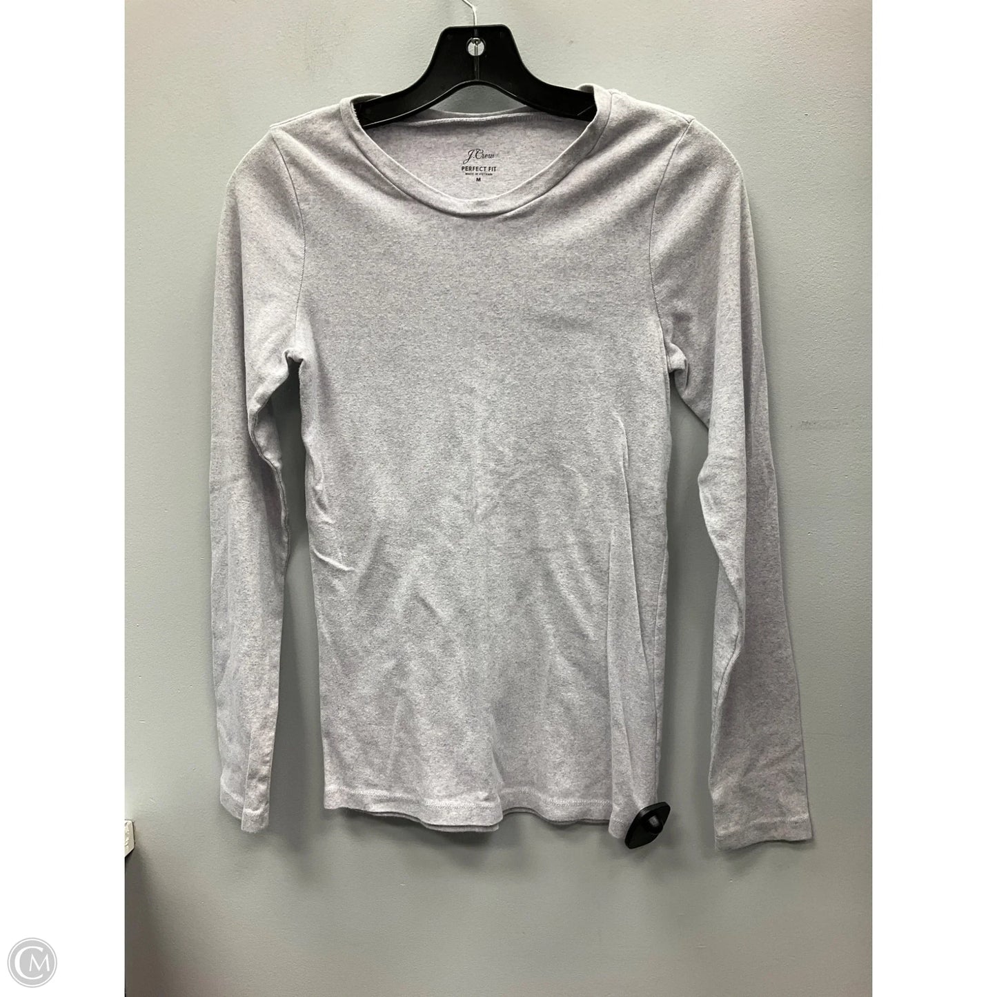 Top Long Sleeve By J. Crew In Purple, Size: M