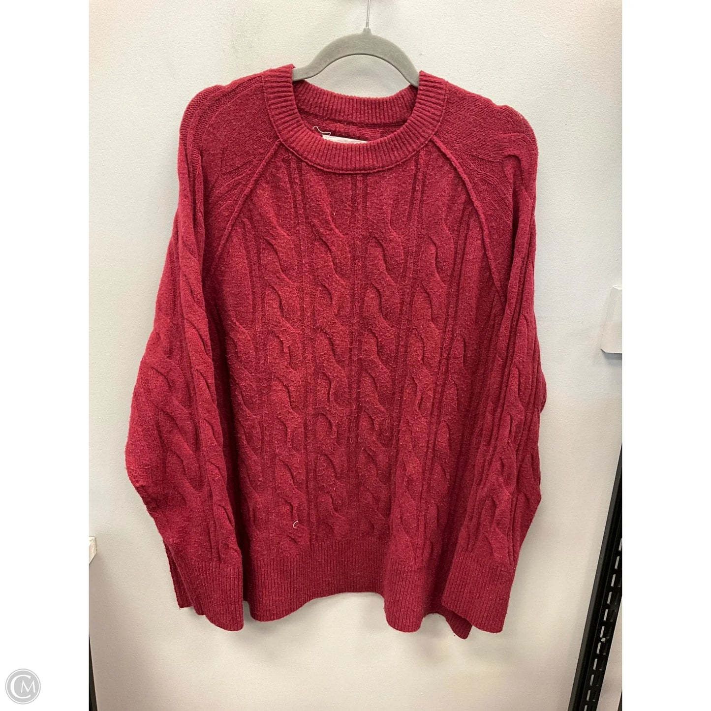 Sweater By Aerie In Red, Size: L
