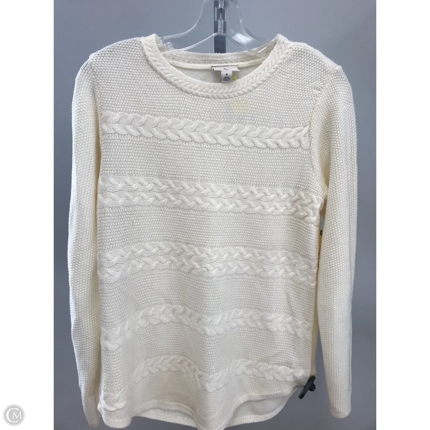 Sweater By St Johns Bay In Cream, Size: S