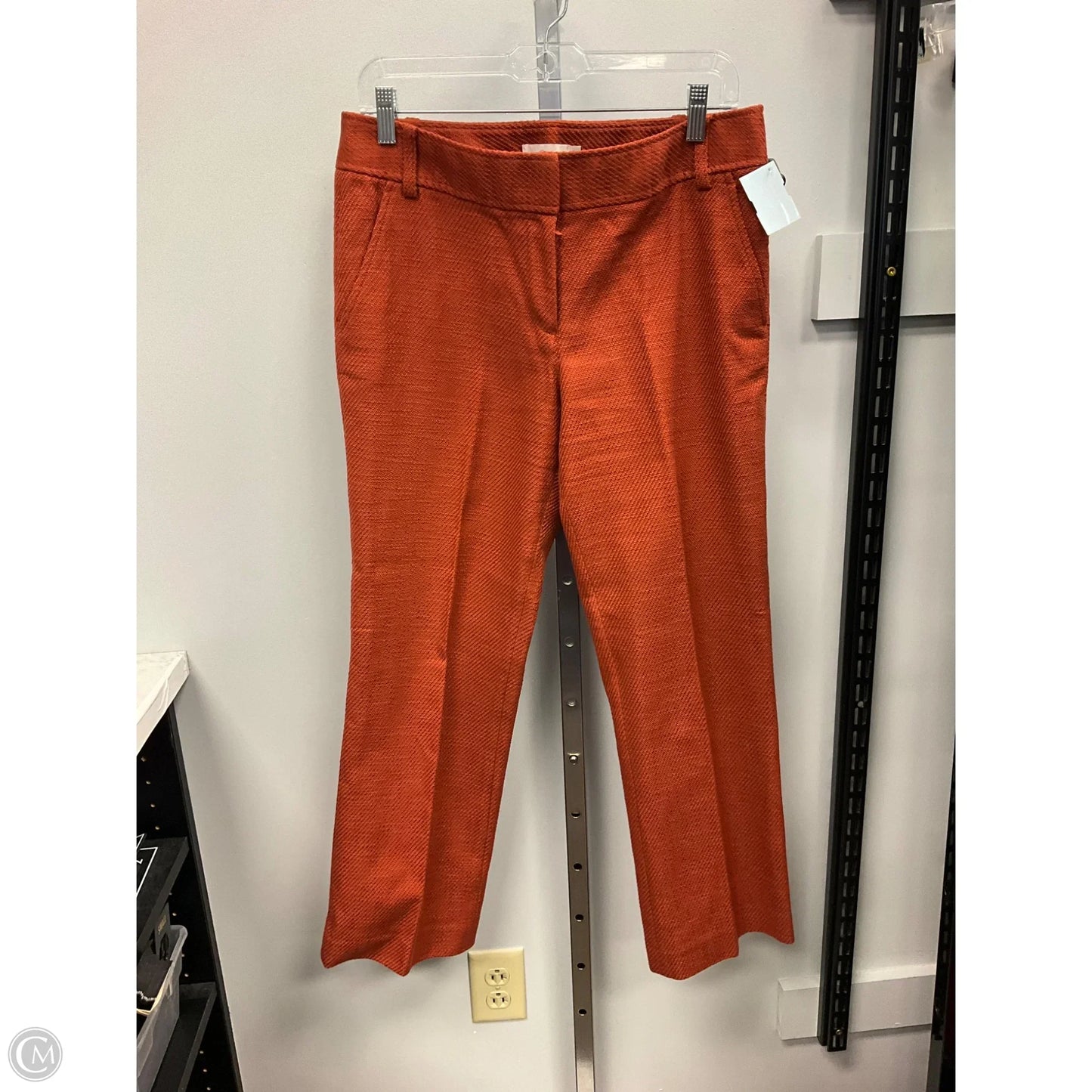 Pants Designer By Tory Burch In Orange, Size: 6