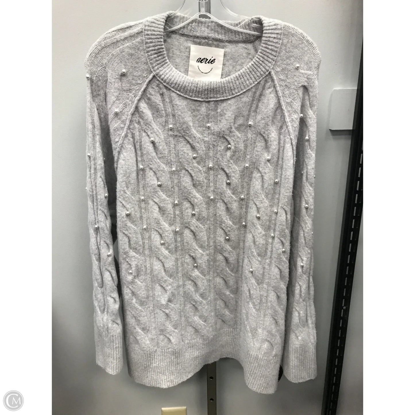 Sweater By Aerie In Grey, Size: M