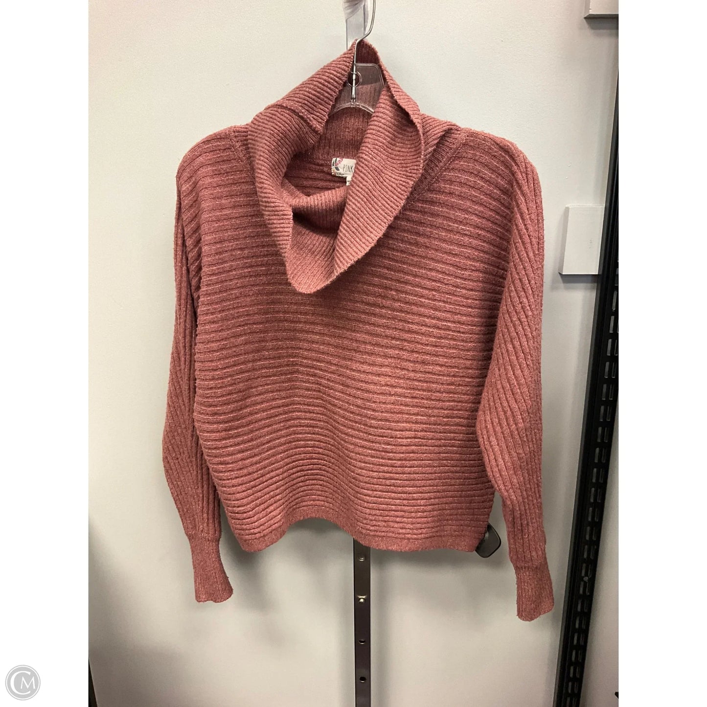 Sweater By Pink Rose In Pink, Size: S