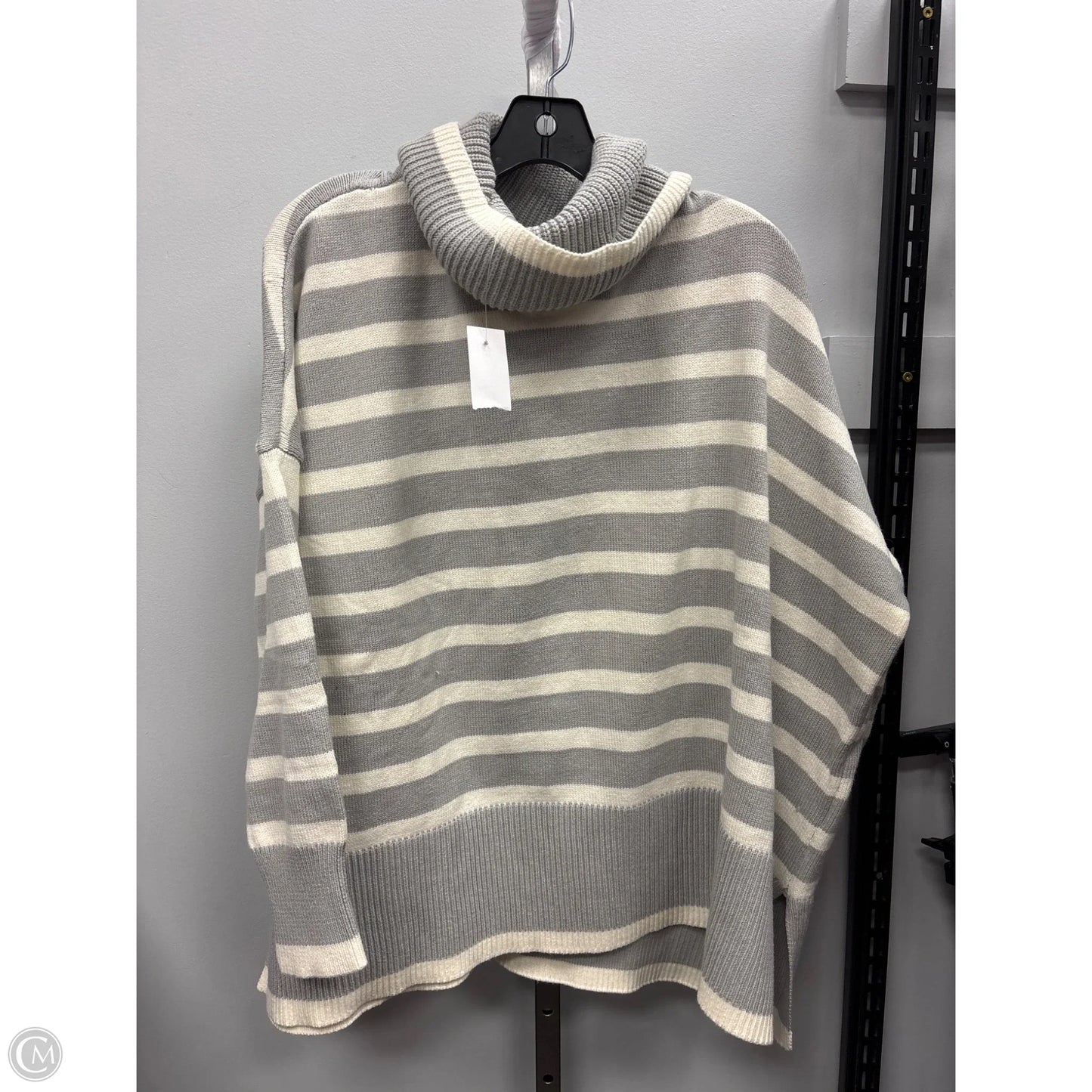 Sweater By Loft In Striped Pattern, Size: Xl