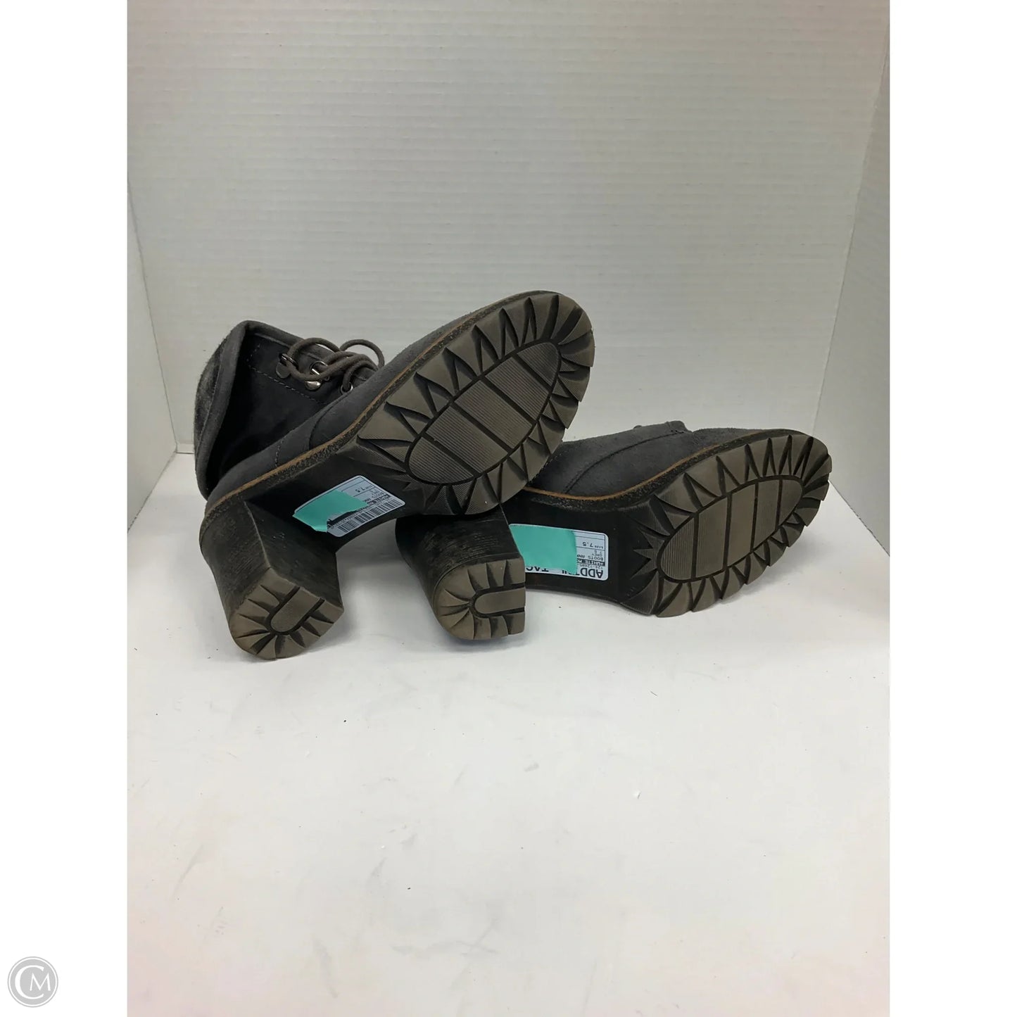 Boots Ankle Heels By White Mountain In Grey, Size: 7.5