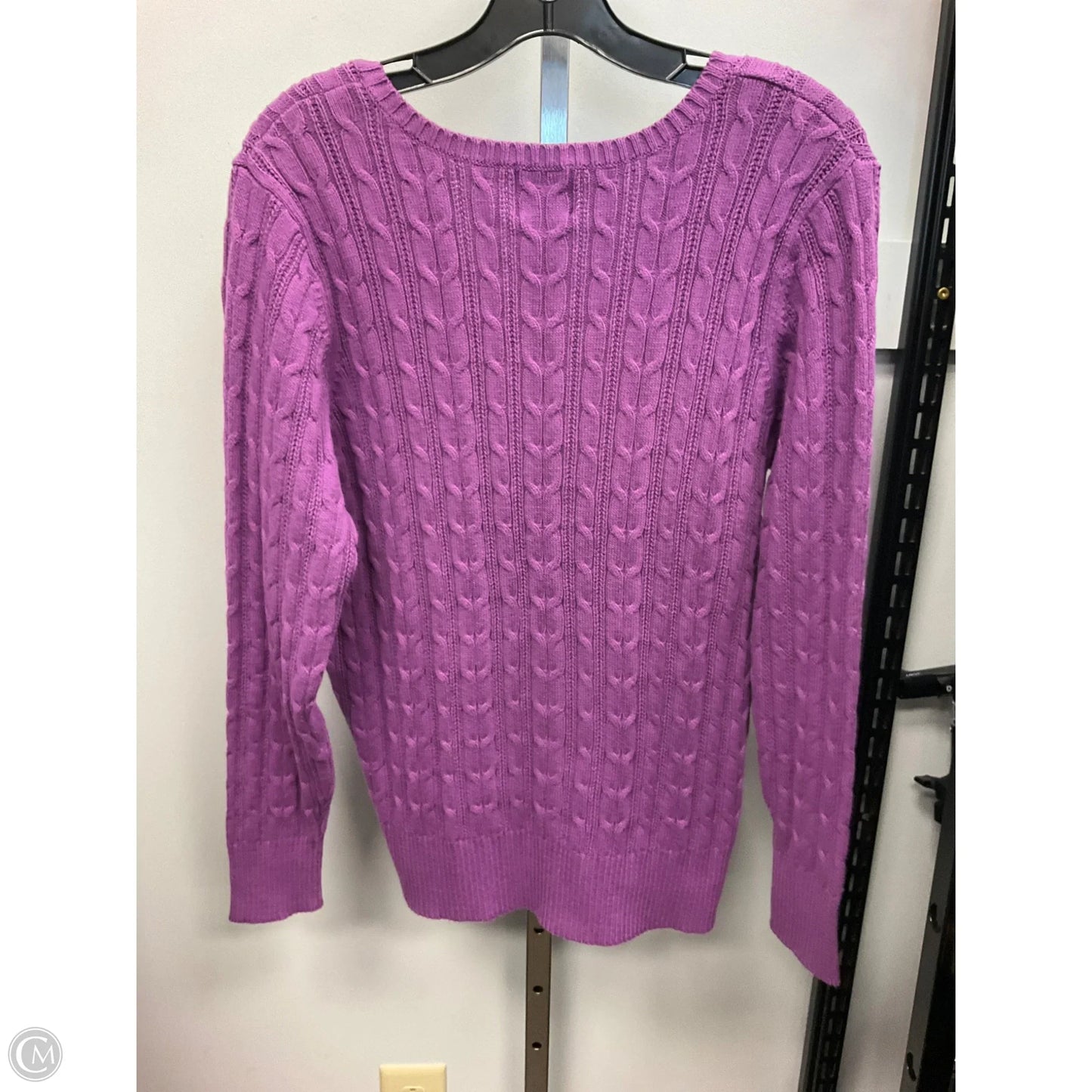 Sweater By St Johns Bay In Purple, Size: Xxl