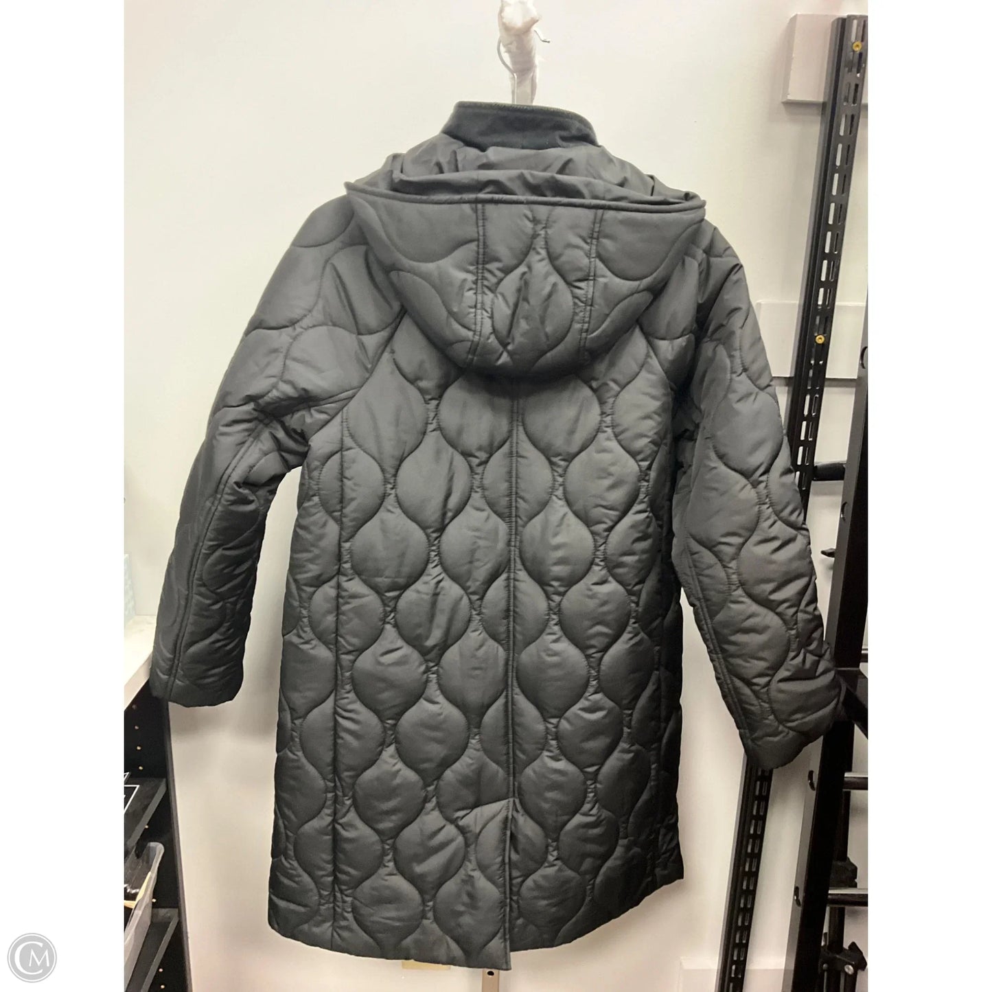 Coat Puffer & Quilted By J. Crew In Black, Size: Xs