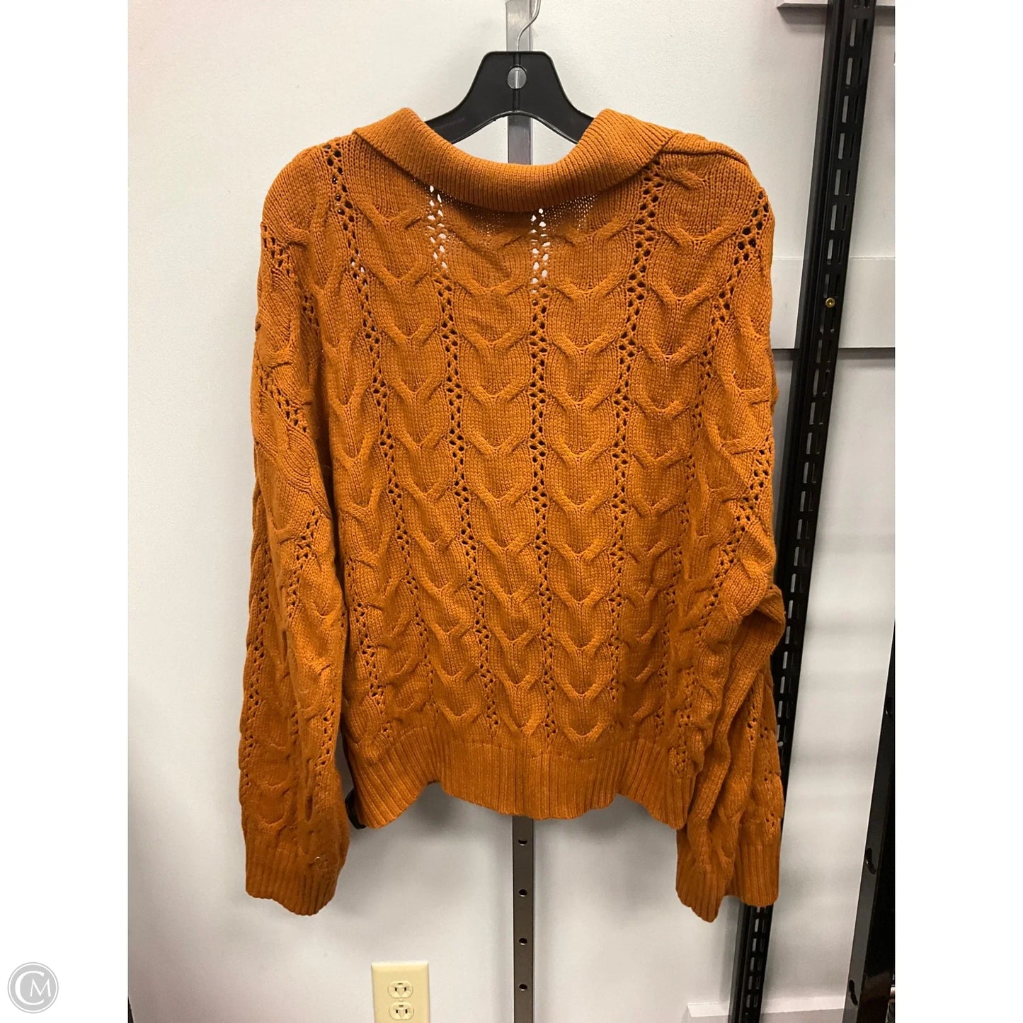Sweater By Ana In Copper, Size: Xxl