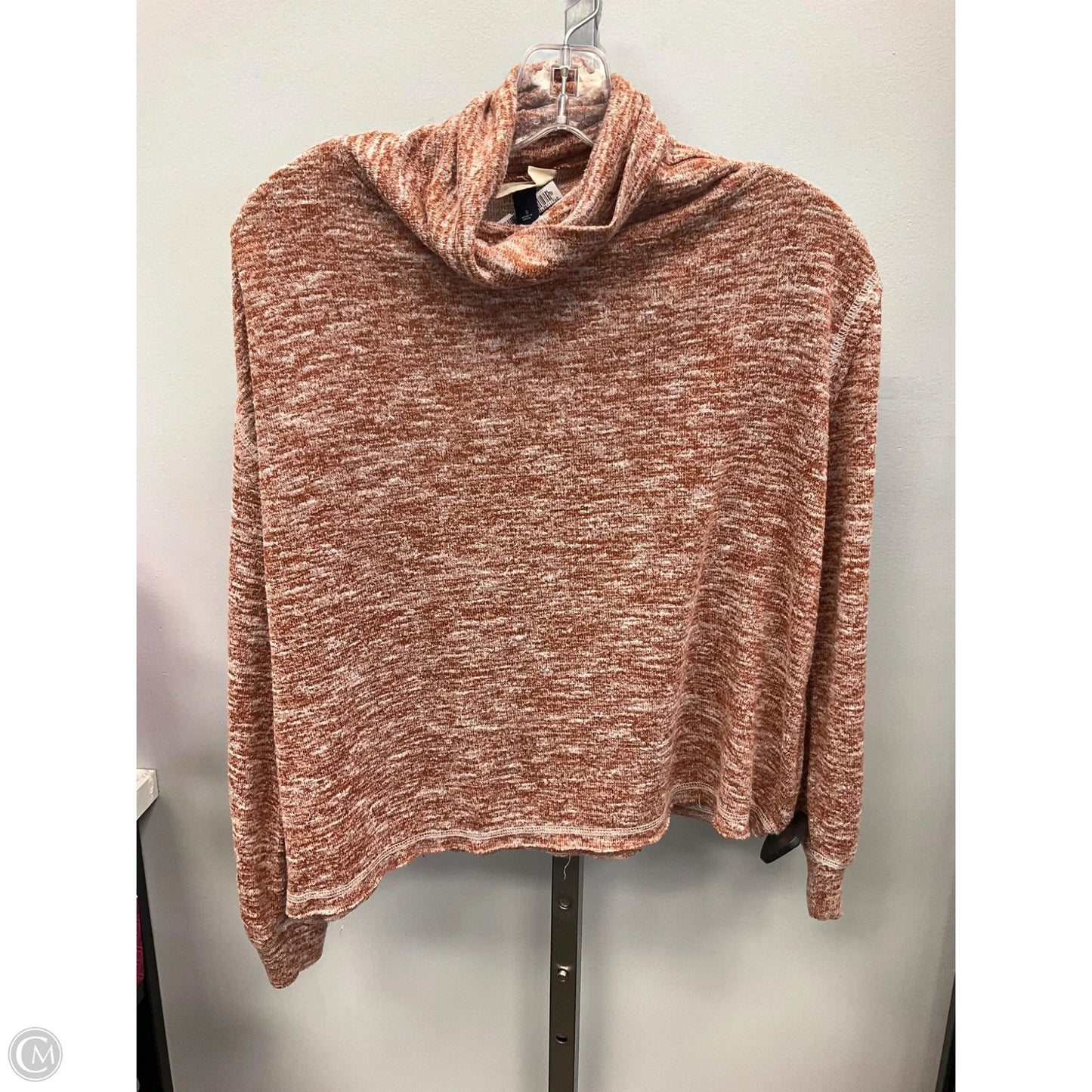 Top Long Sleeve By Universal Thread In Copper, Size: S