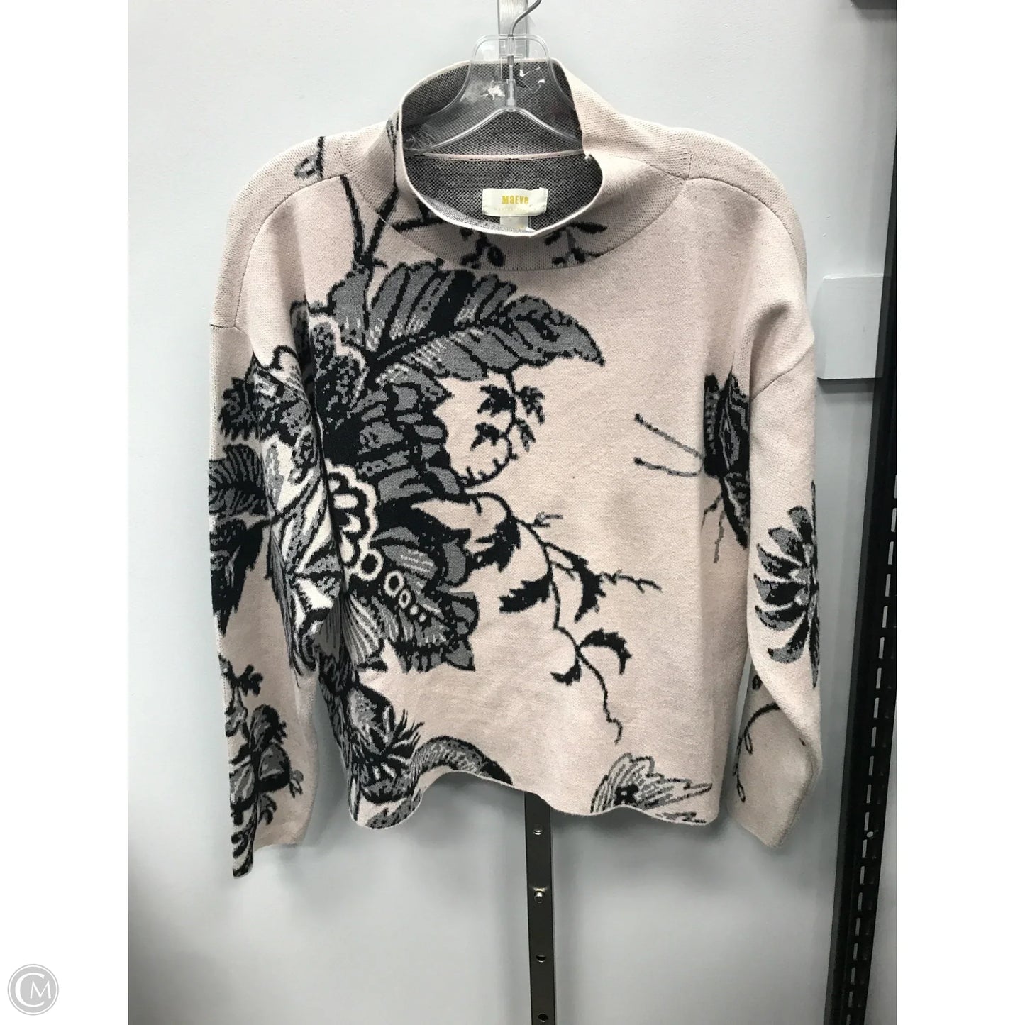 Sweater By Maeve In Floral Print, Size: M