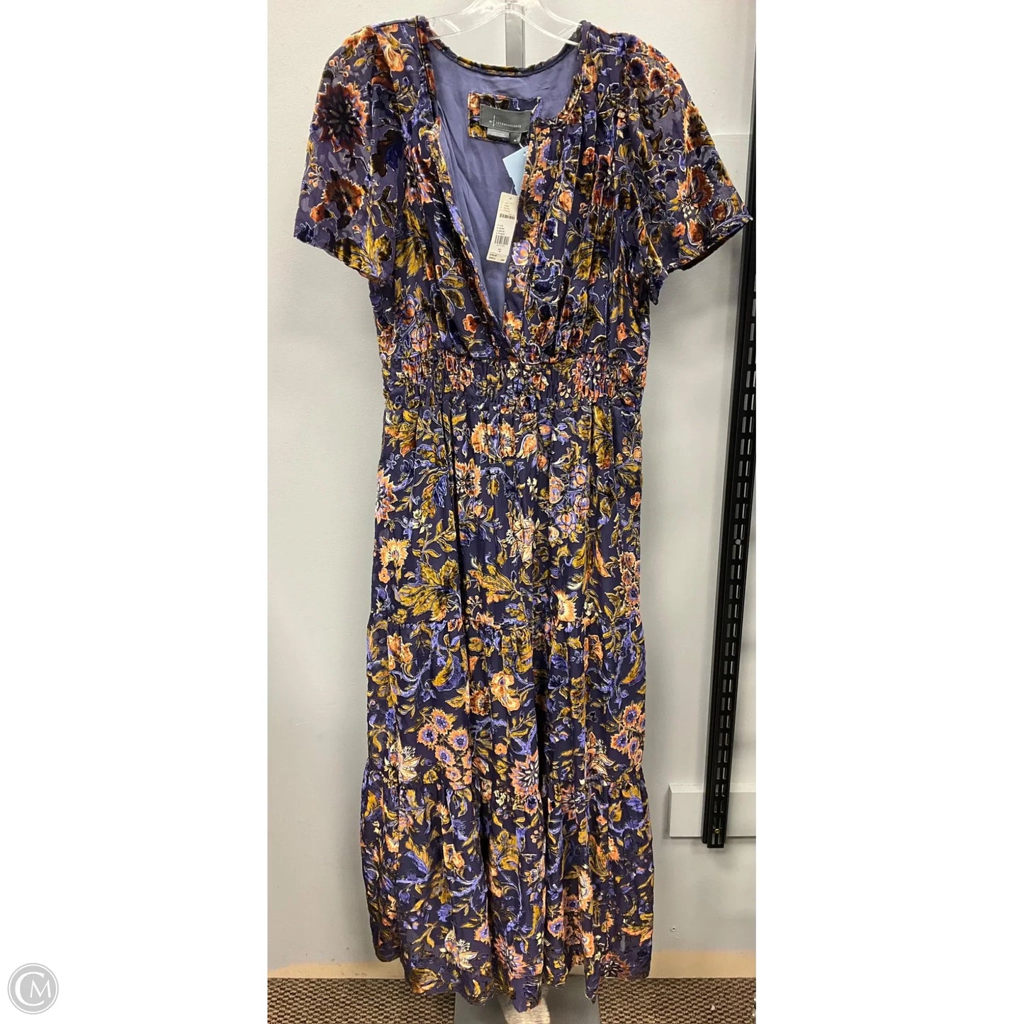 Dress Casual Maxi By Anthropologie In Purple, Size: M