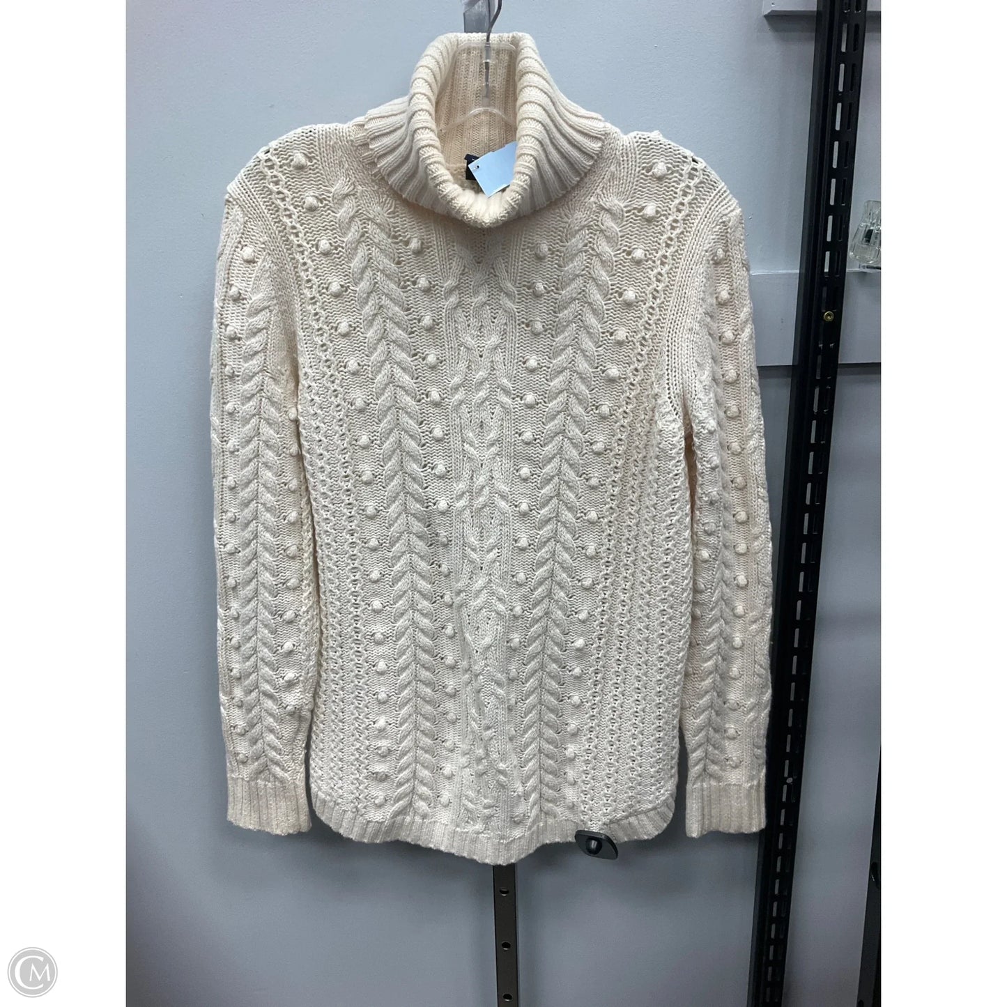 Sweater By Gap In Cream, Size: M