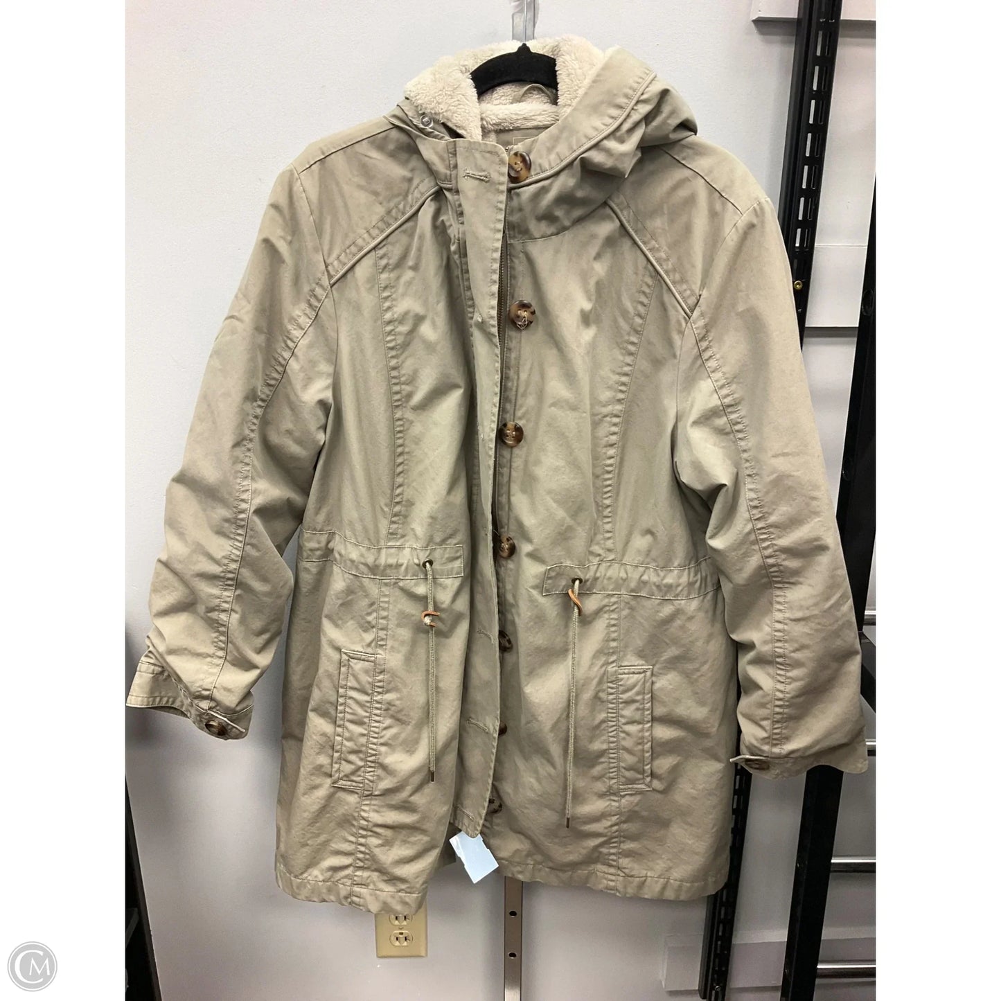 Coat Parka By L.l. Bean In Grey, Size: Xlp