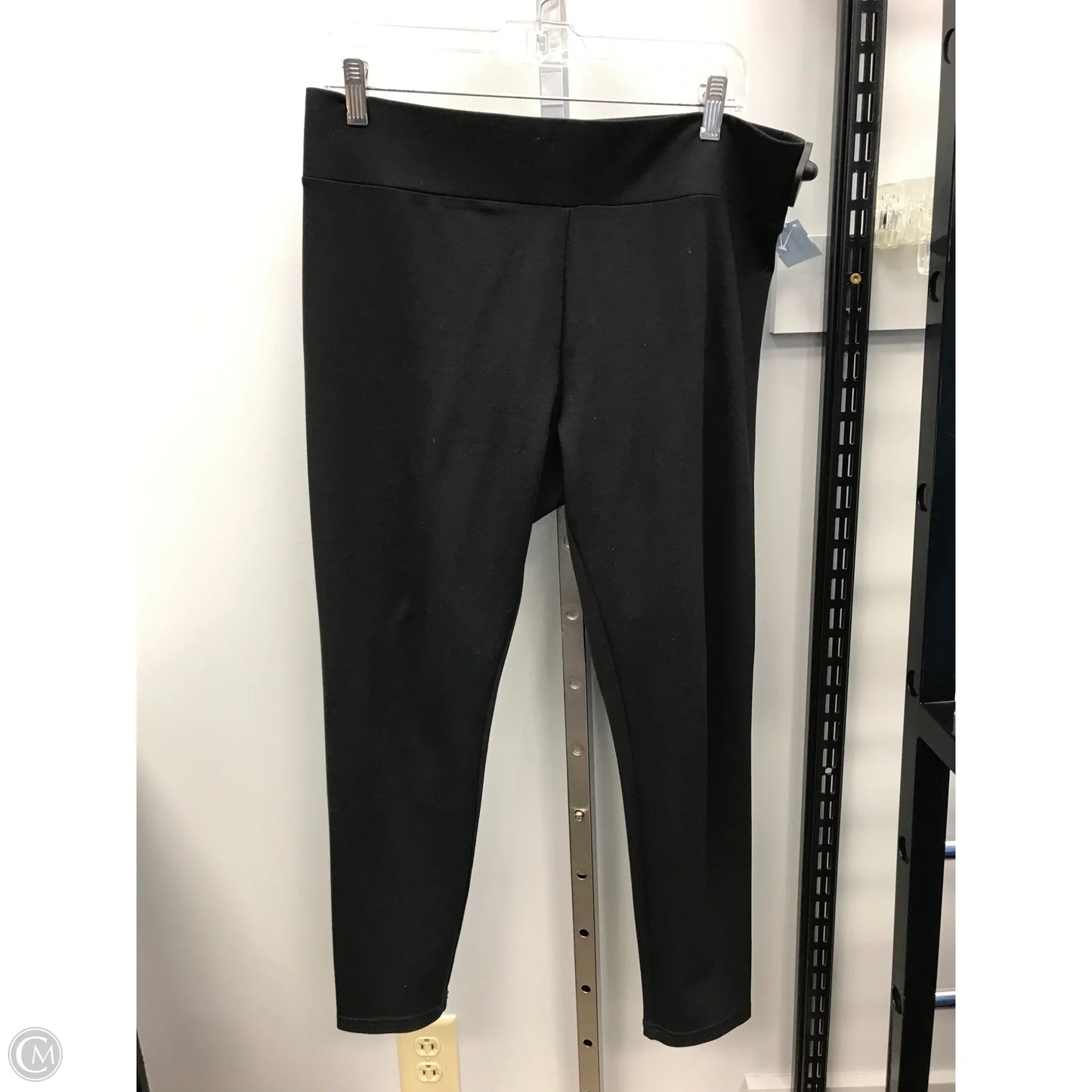 Pants Leggings By Loft In Black, Size: L