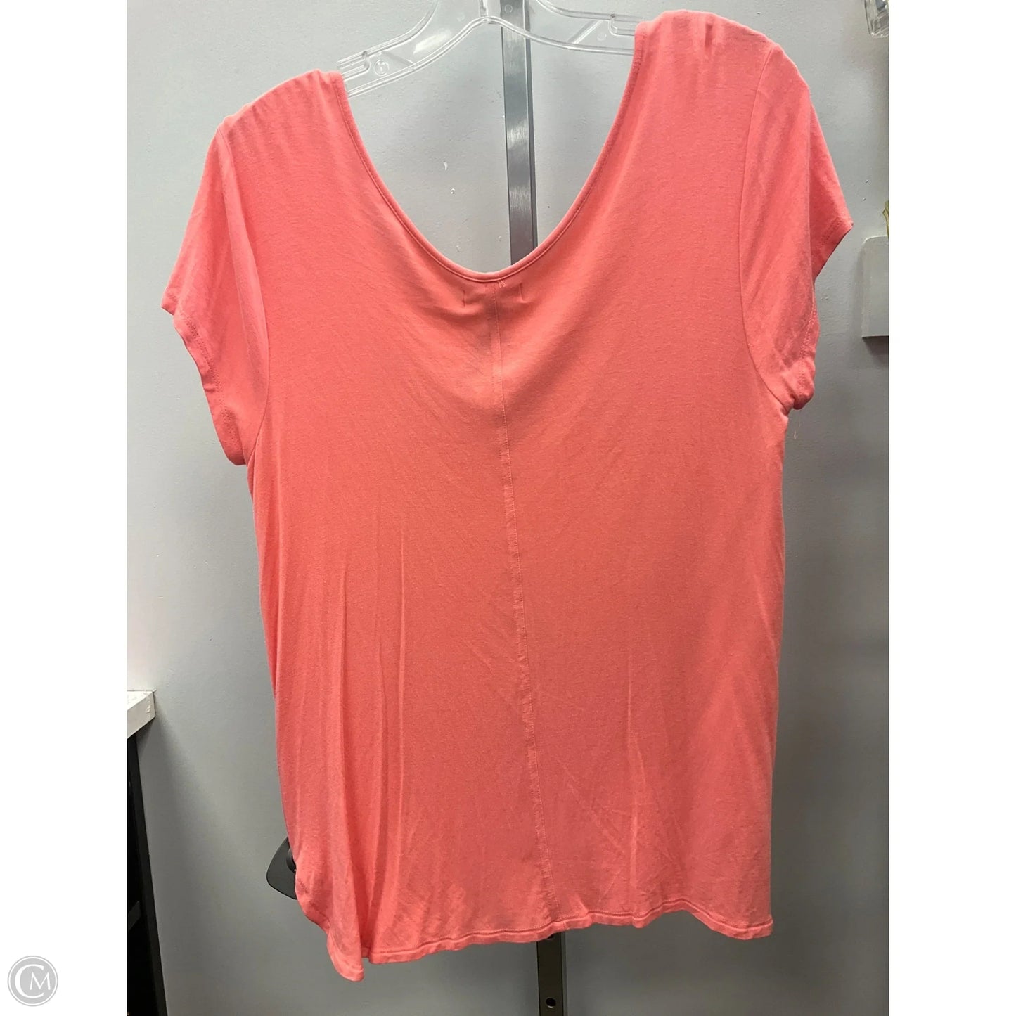 Top Short Sleeve By Cupio In Coral, Size: M
