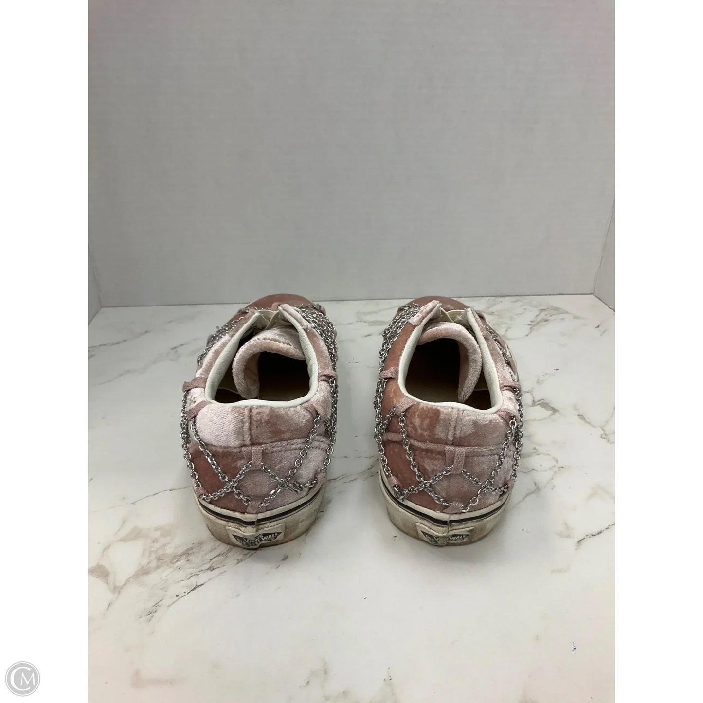 Shoes Sneakers By Vans In Pink, Size: 7