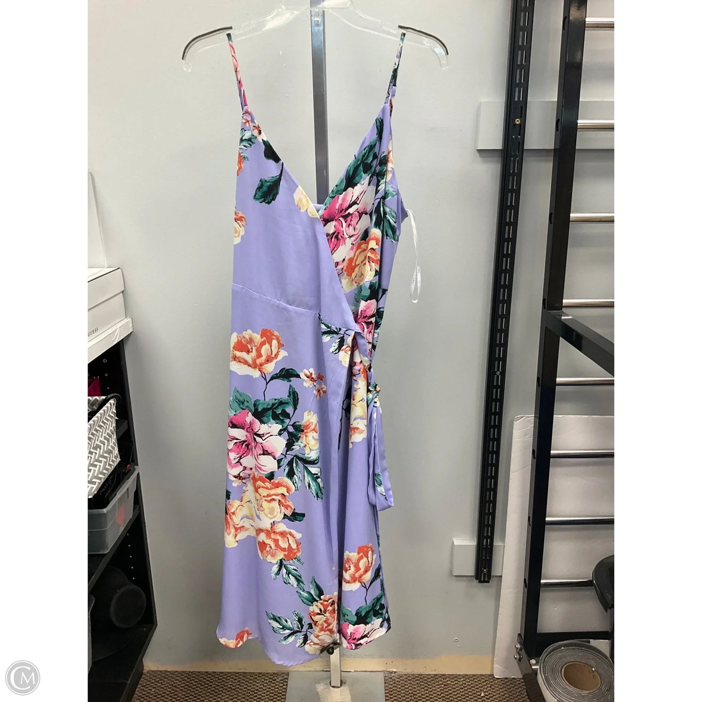 Dress Casual Midi By Lulus In Floral Print, Size: L