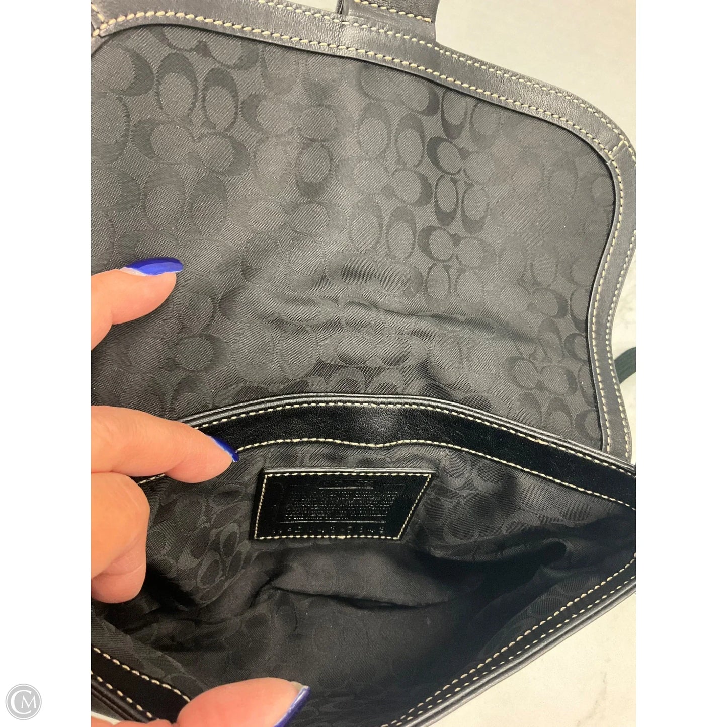 Crossbody Designer By Coach, Size: Small