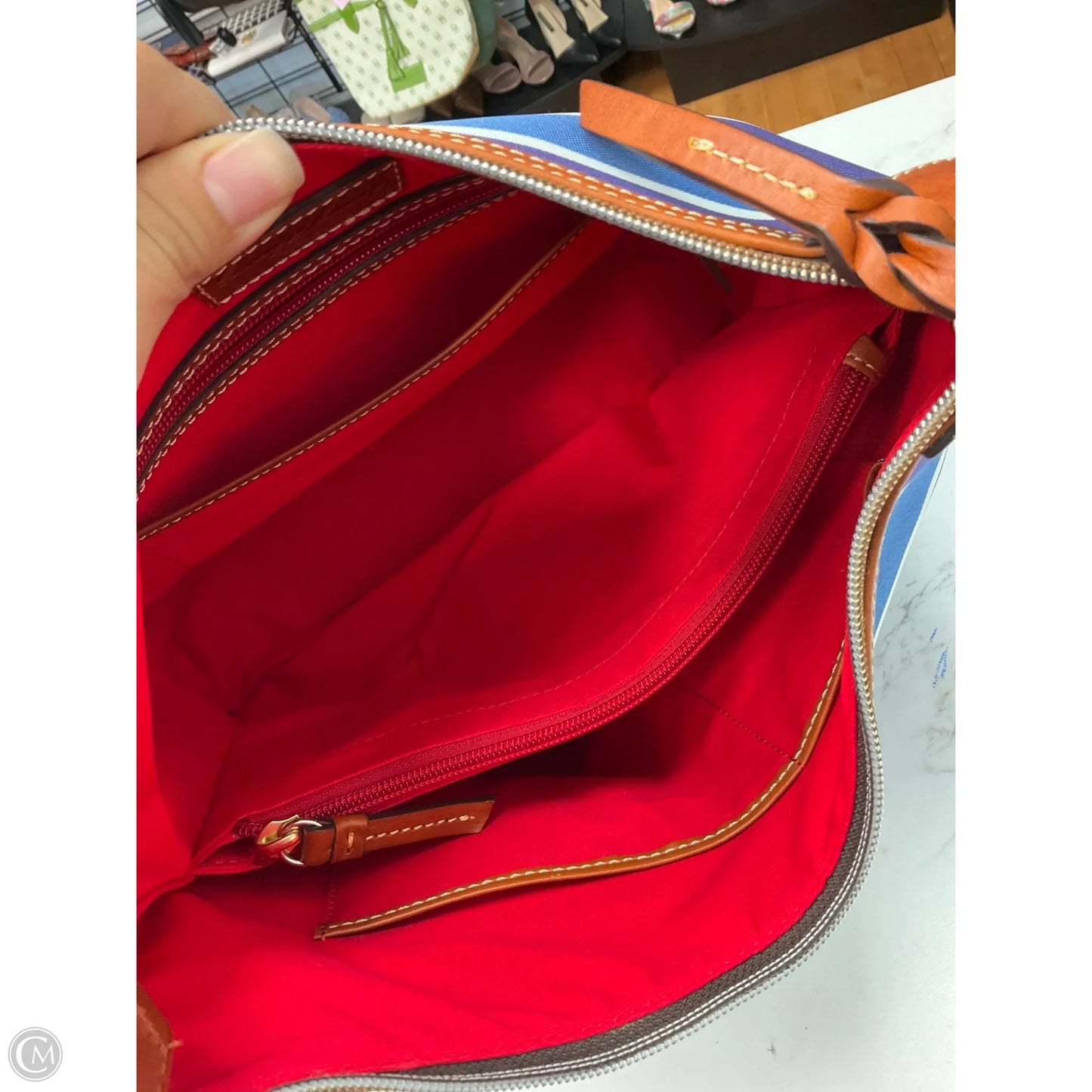 Handbag Designer By Dooney And Bourke, Size: Large