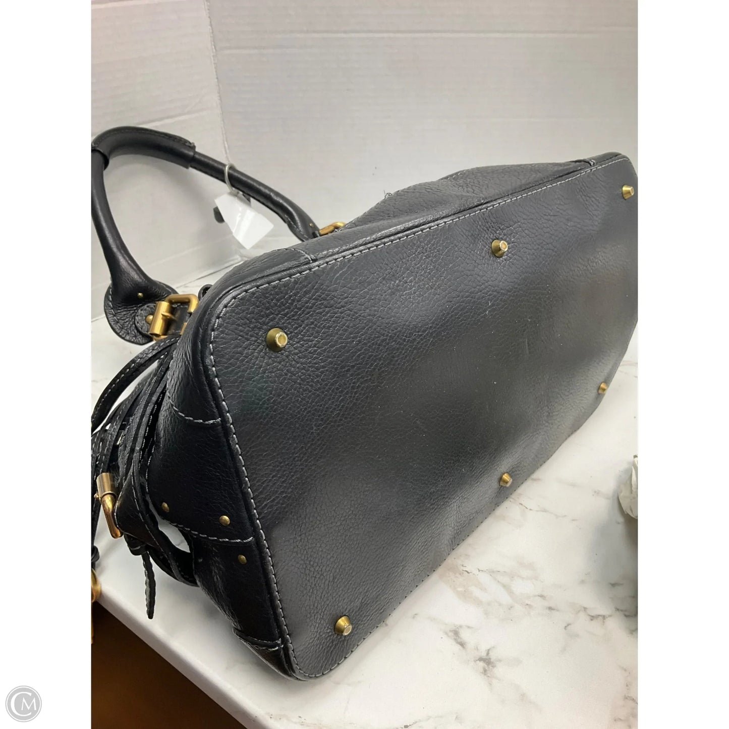 Handbag Luxury Designer By Chloe, Size: Large