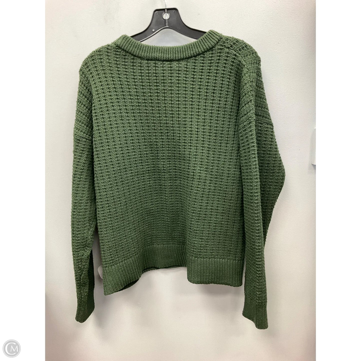 Sweater By Time And Tru In Green, Size: L
