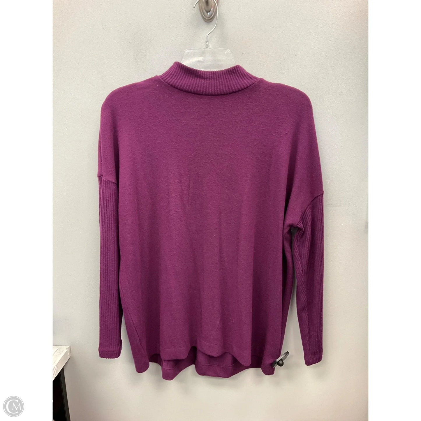 Sweater By Loft In Purple, Size: Mp