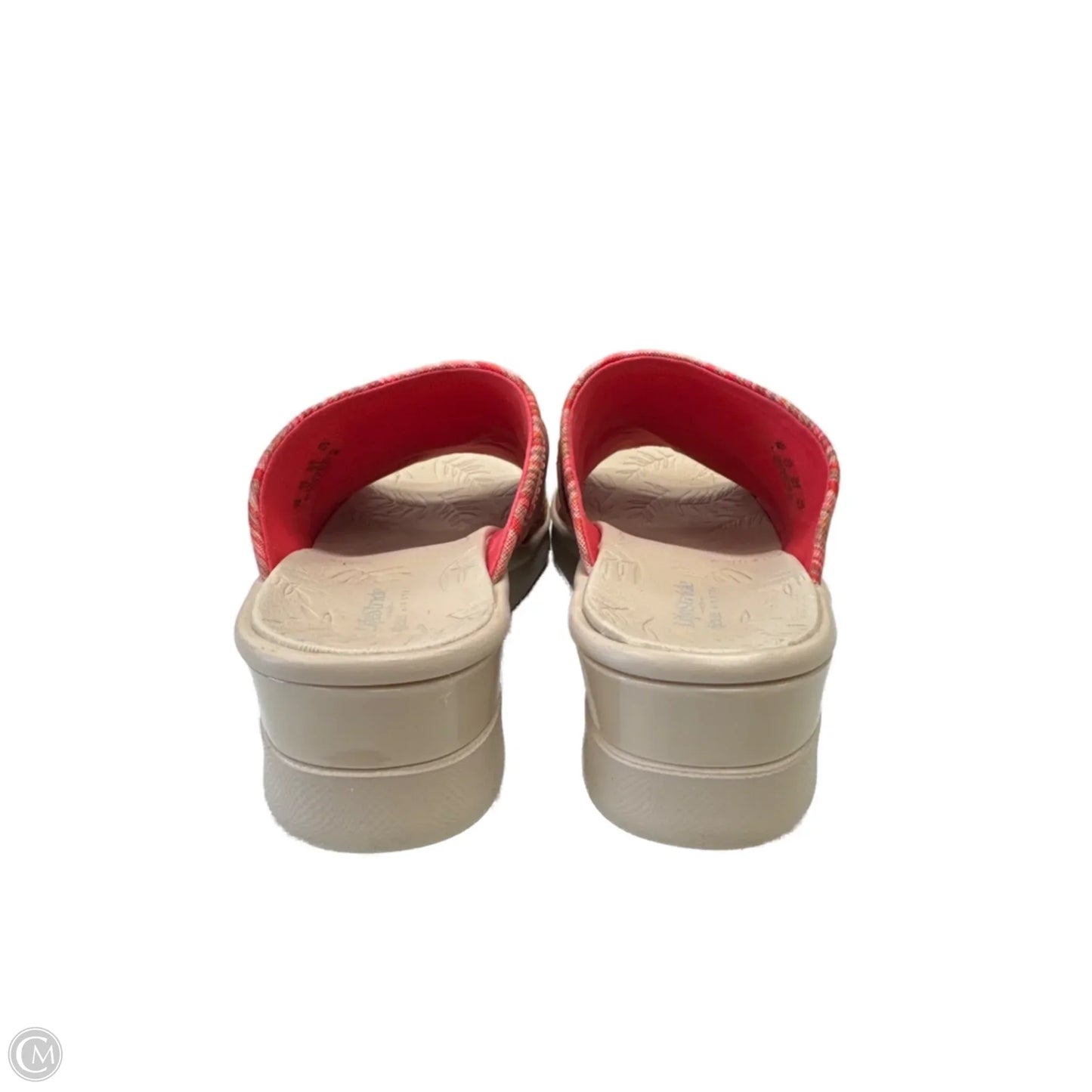 Sandals Wedge By Life Stride In Orange, Size: 8
