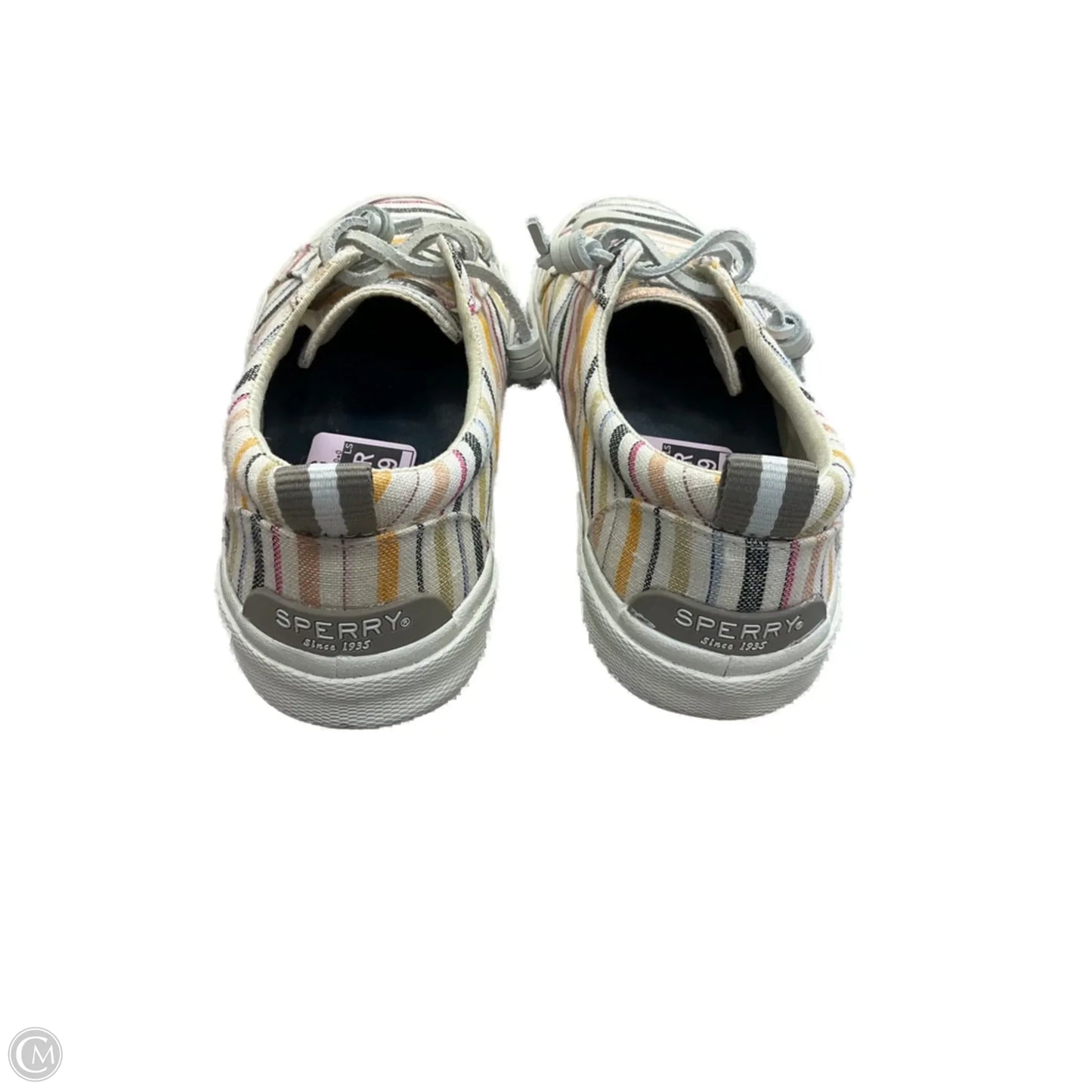 Shoes Sneakers By Sperry In Striped Pattern, Size: 6.5