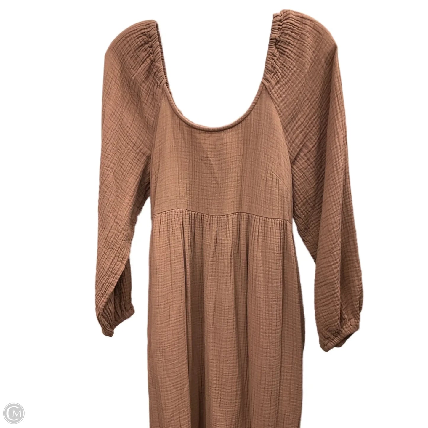 Dress Casual Maxi By Universal Thread In Brown, Size: M