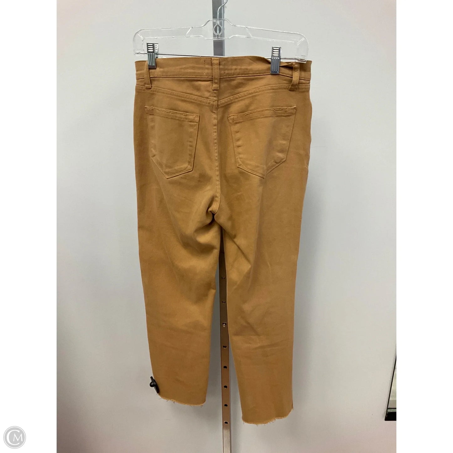 Jeans Straight By Kensie In Tan, Size: 4