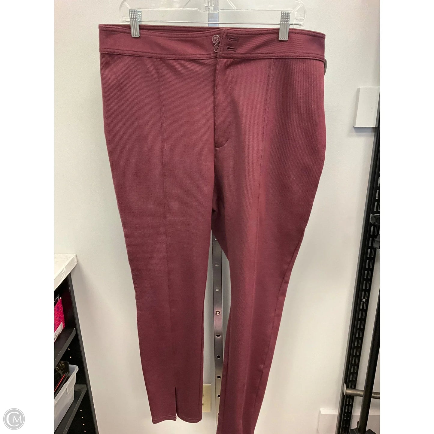 Pants Dress By Maeve In Maroon, Size: 14