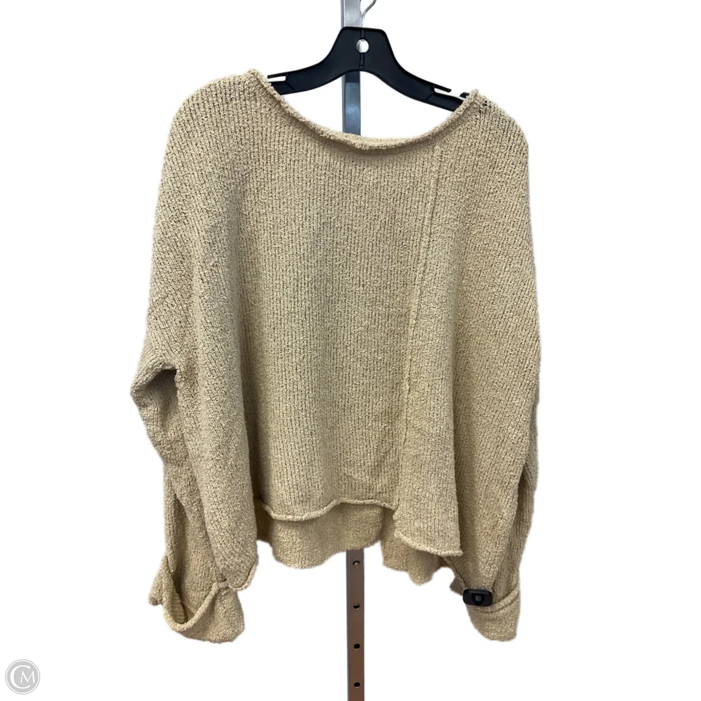 Sweater By Free People In Beige, Size: L