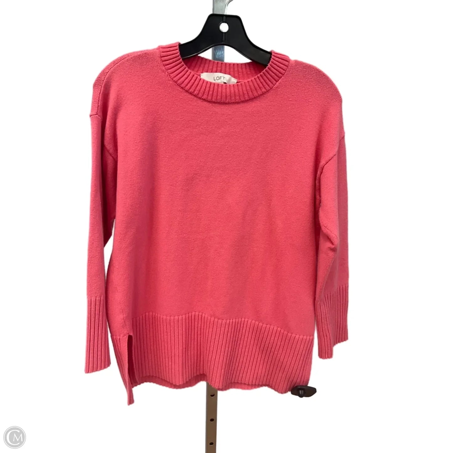 Sweater By Loft In Coral, Size: Xxs