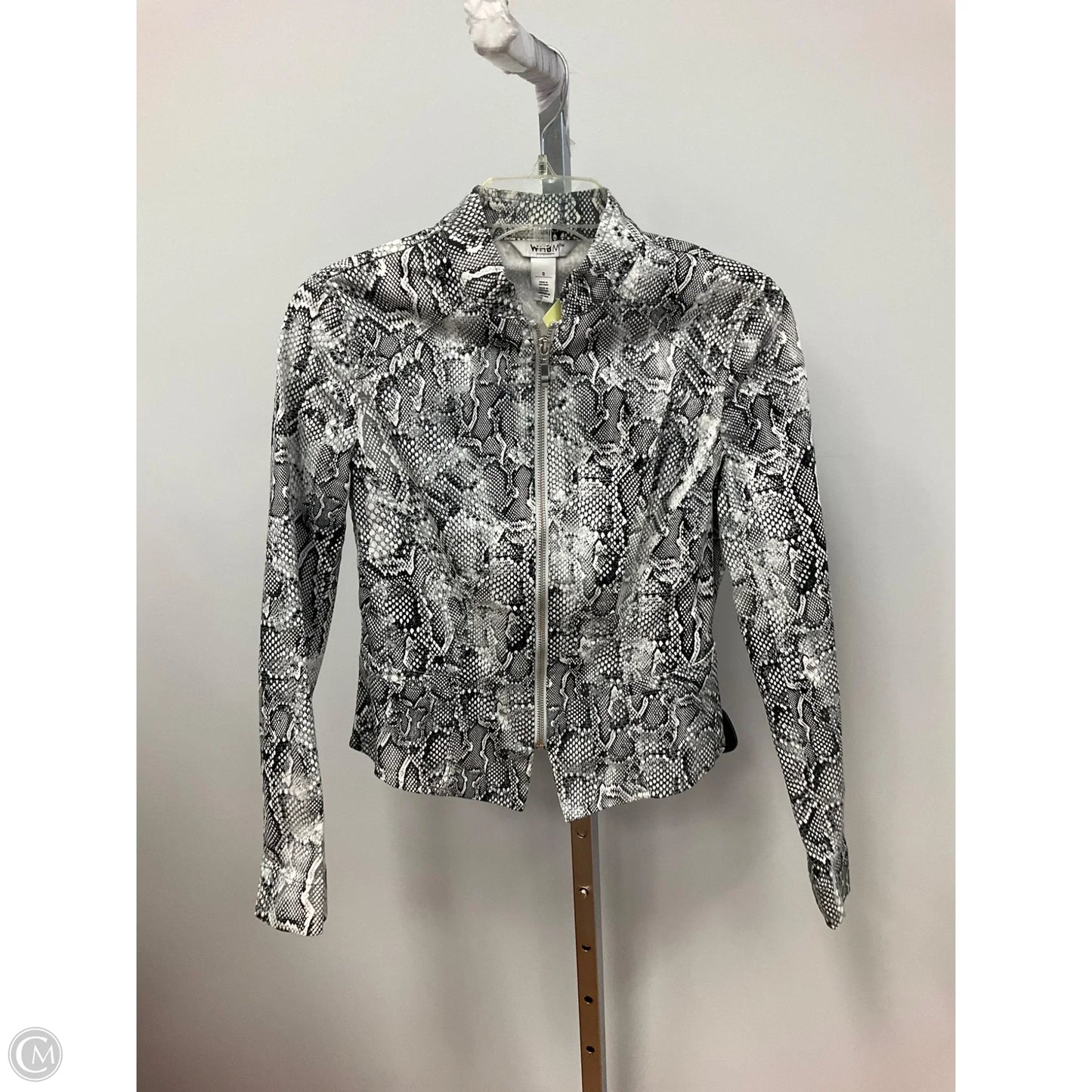 Blazer By White House Black Market In Snakeskin Print, Size: 0