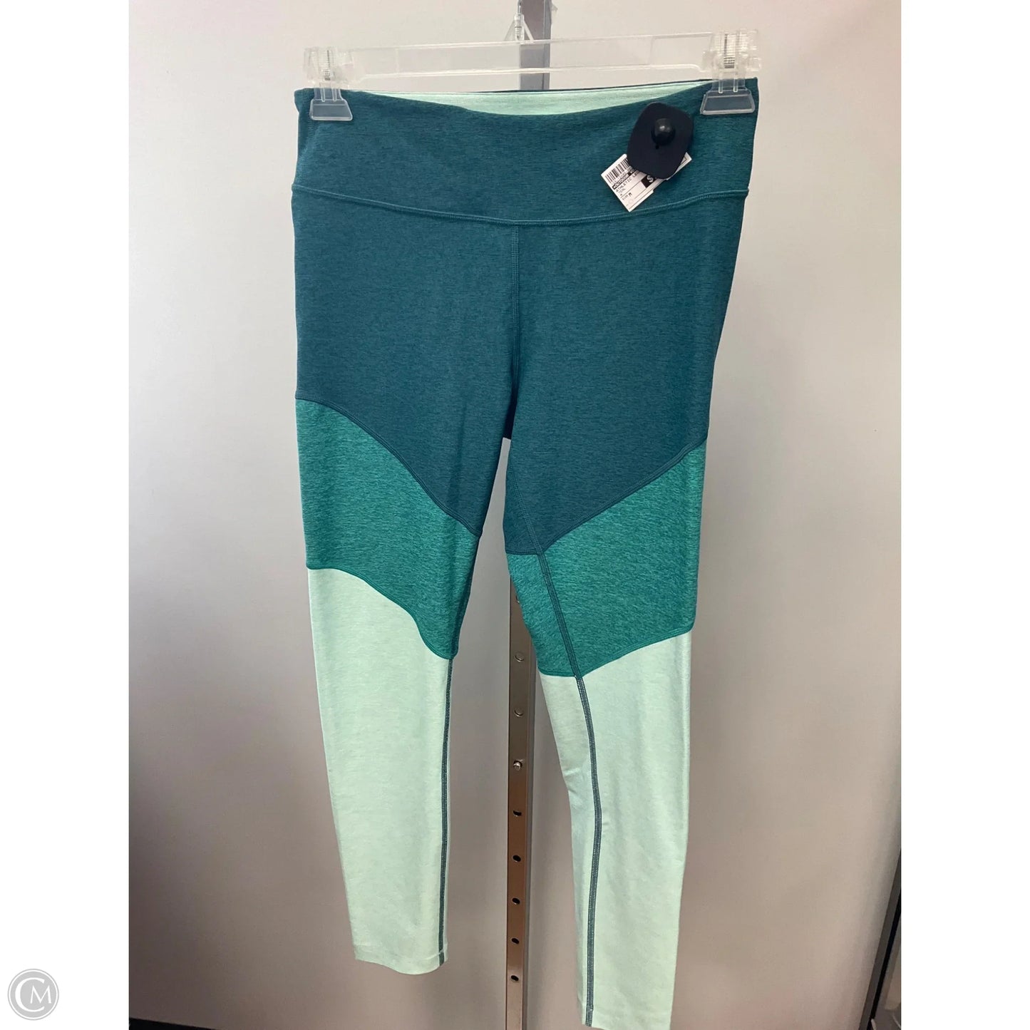 Athletic Leggings By Outdoor Voices In Teal, Size: M