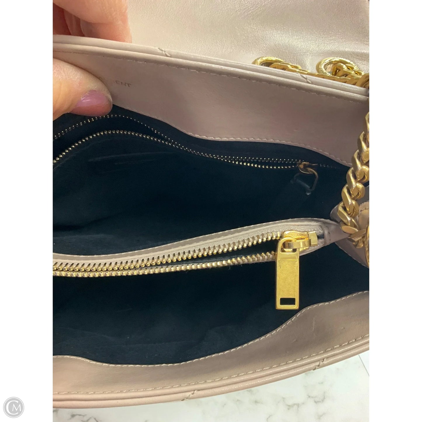 Handbag Luxury Designer By Yves Saint Laurent, Size: Large