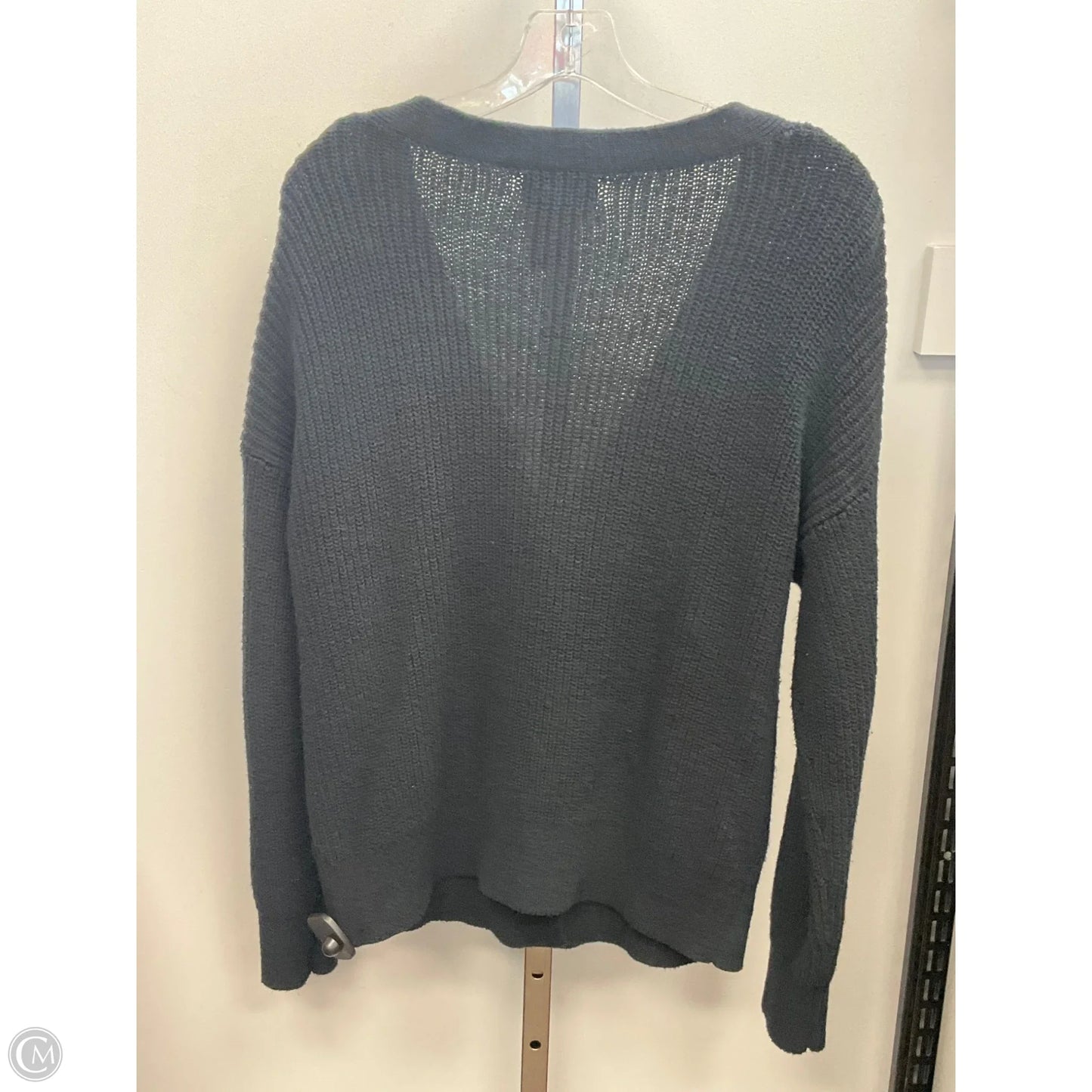 Sweater Cardigan By Old Navy In Black, Size: L