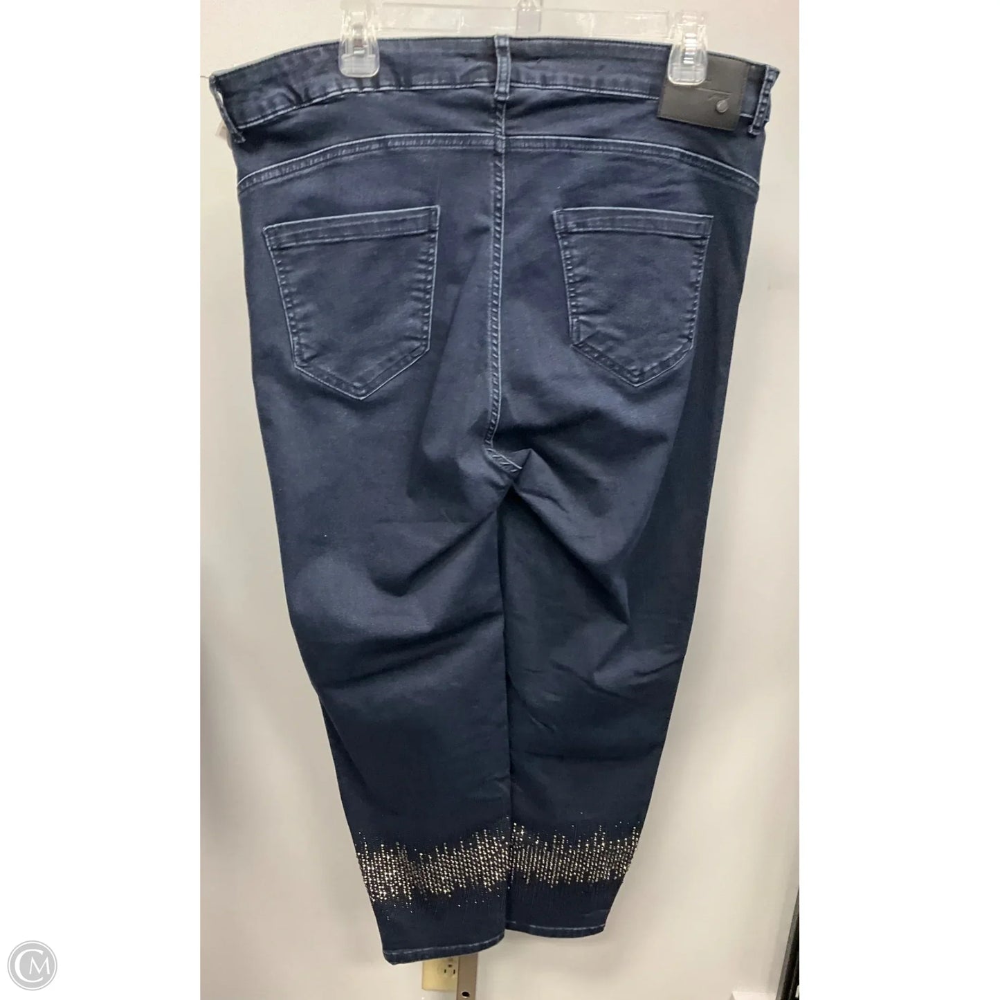 Jeans Straight By Clothes Mentor In Blue Denim, Size: M