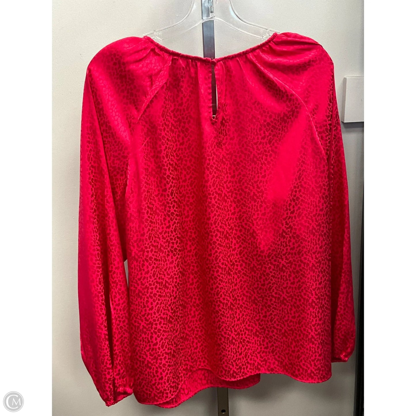 Top Long Sleeve By Inc In Pink, Size: Xl