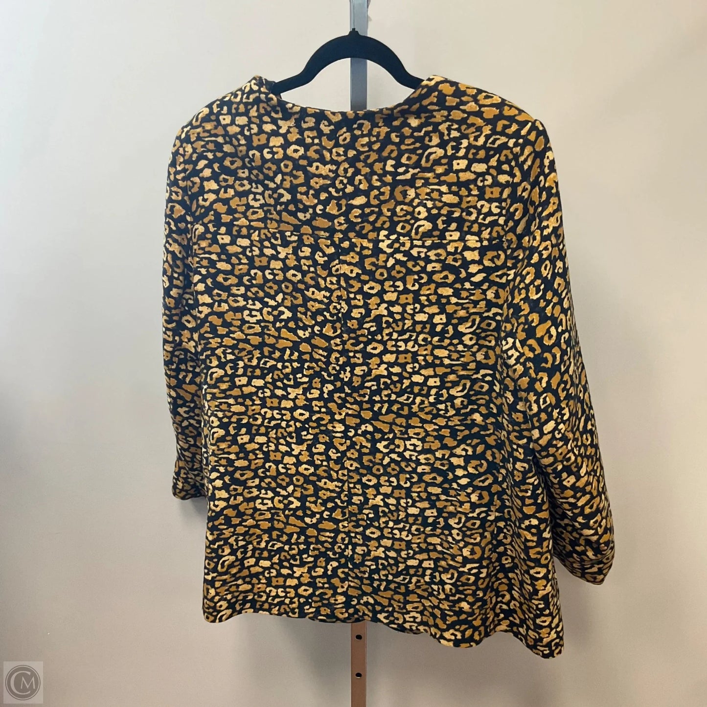 Blazer By Who What Wear In Animal Print, Size: 2x