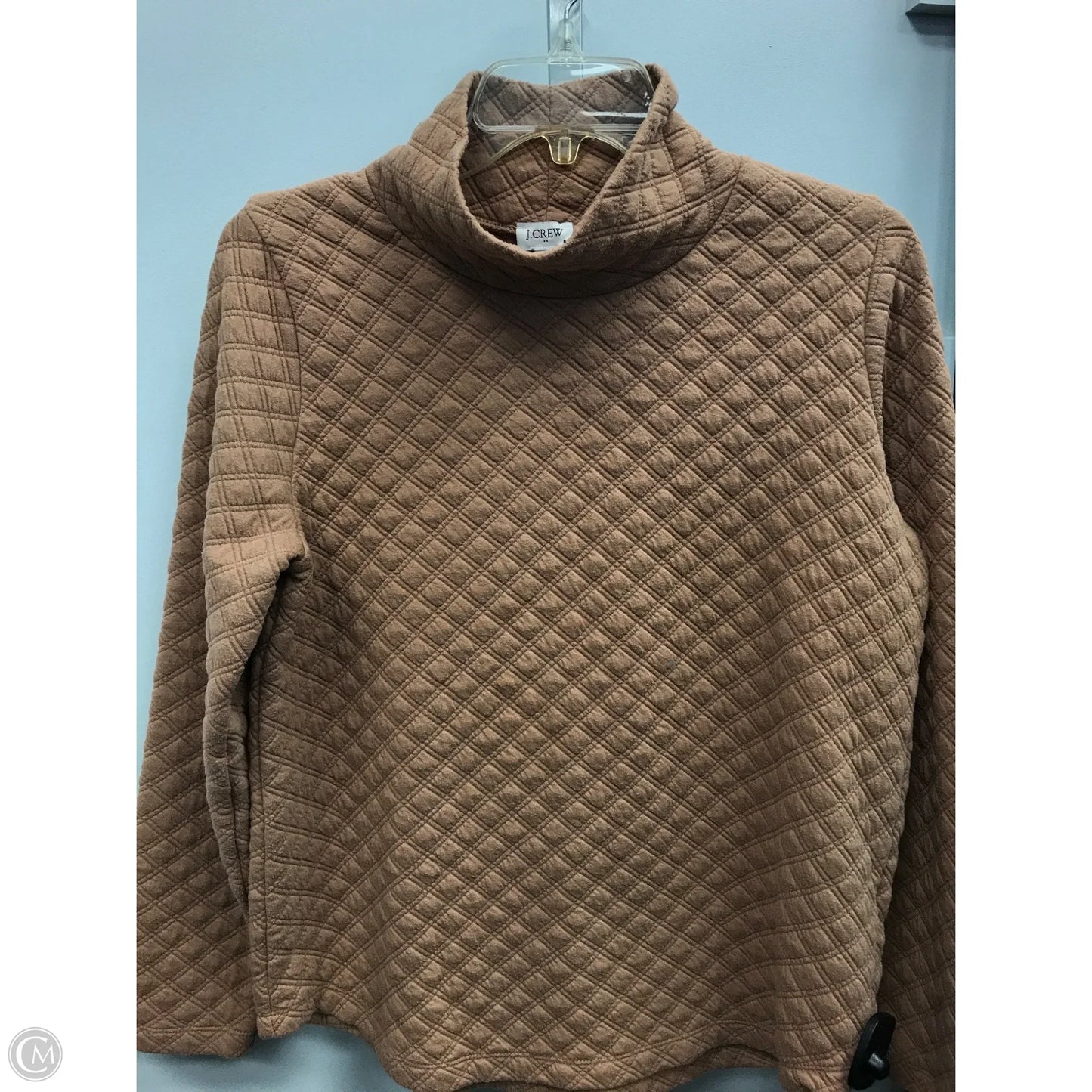 Top Long Sleeve By J. Crew In Tan, Size: S