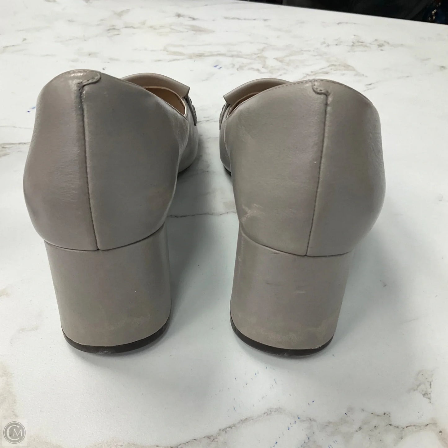 Shoes Heels Block By Cole-haan In Grey, Size: 8.5