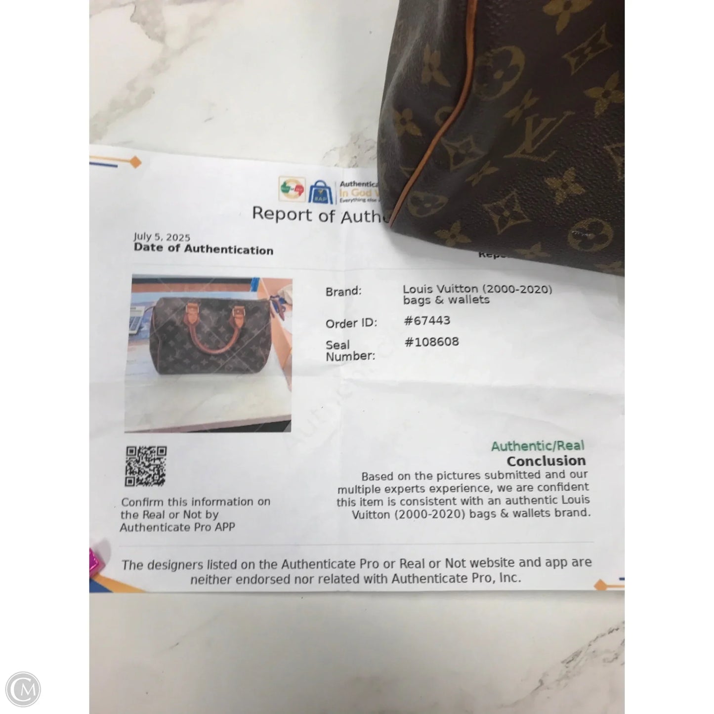 Handbag Luxury Designer By Louis Vuitton, Size: Small