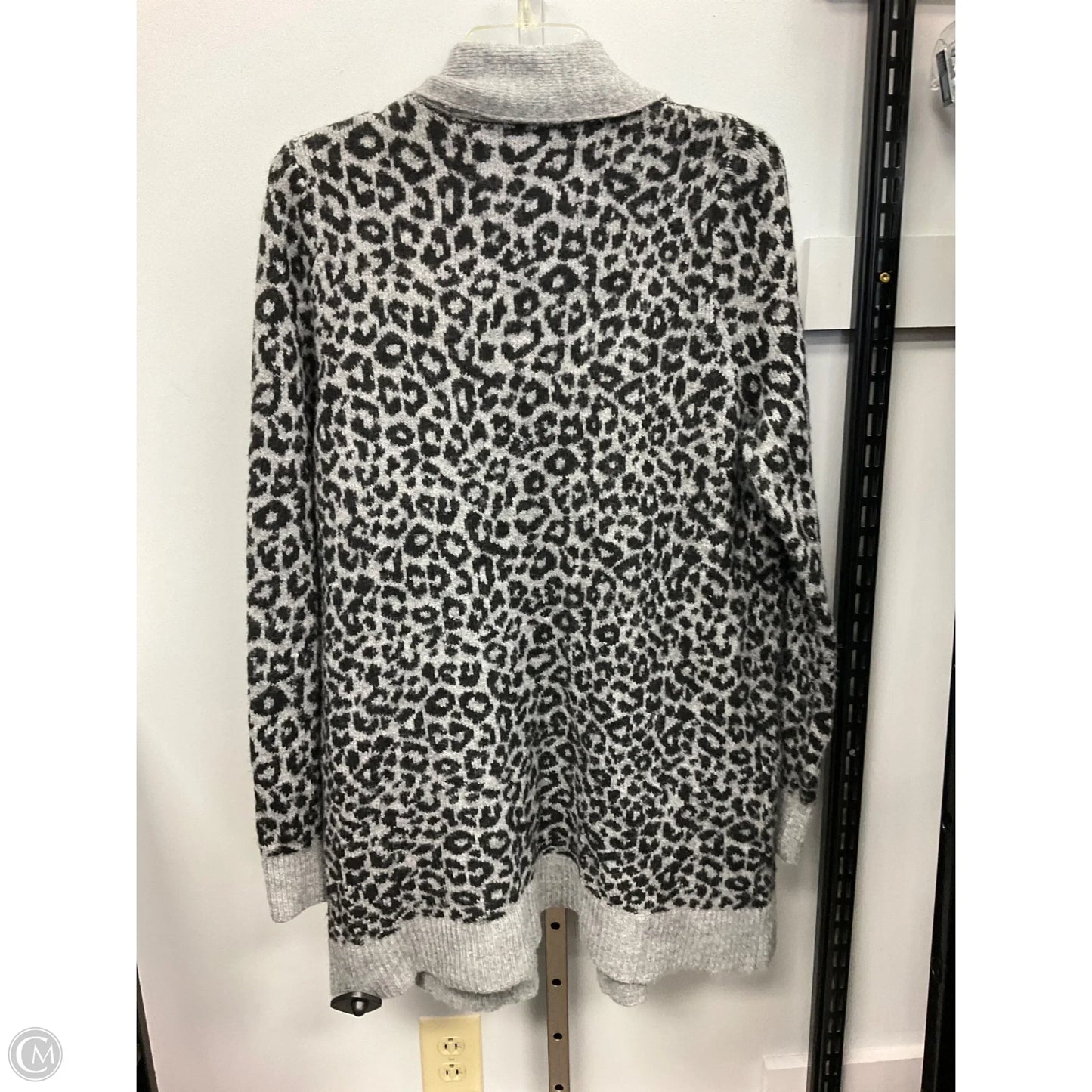 Sweater By Loft In Animal Print, Size: L