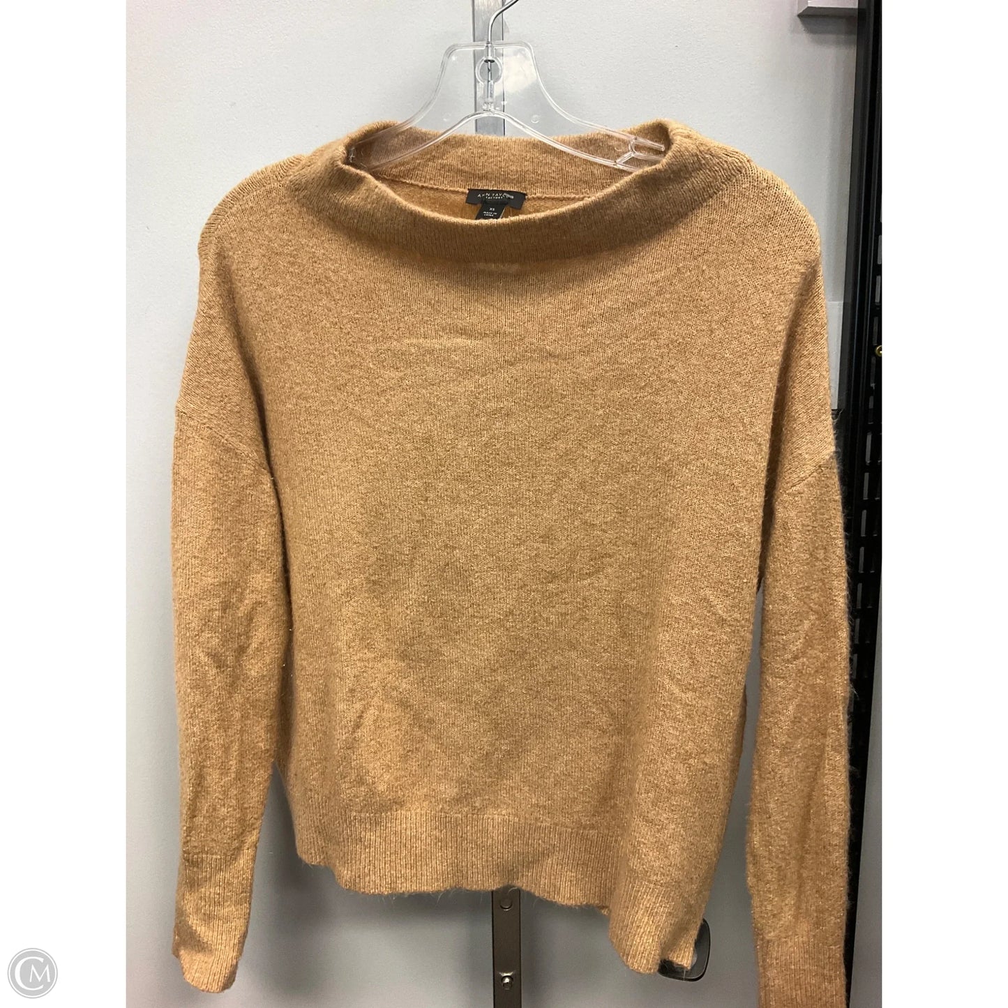 Sweater By Ann Taylor In Tan, Size: Xs