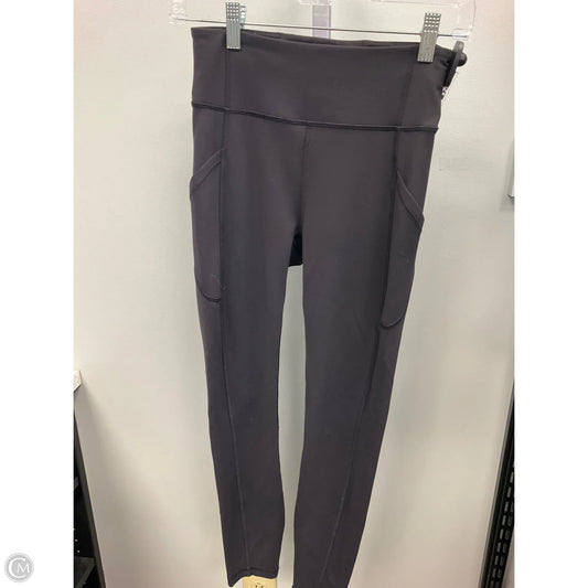 Athletic Capris By Lululemon In Black, Size: 4