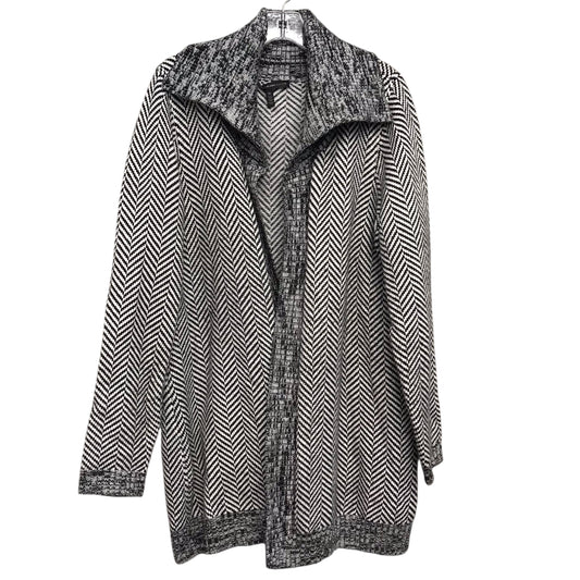Sweater Cardigan By White House Black Market In Black & White, Size:Xl