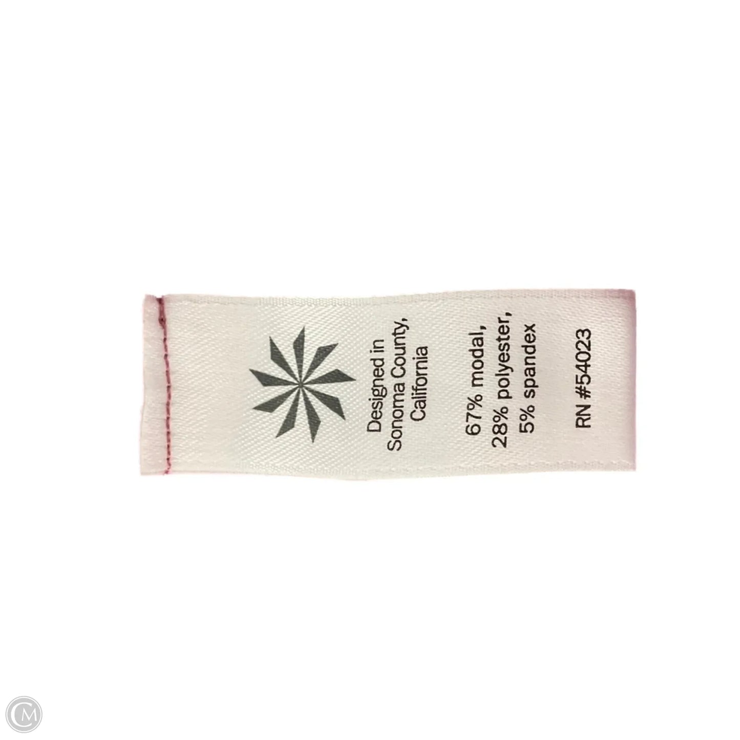 Athletic Top Short Sleeve By Athleta In Mauve, Size: S