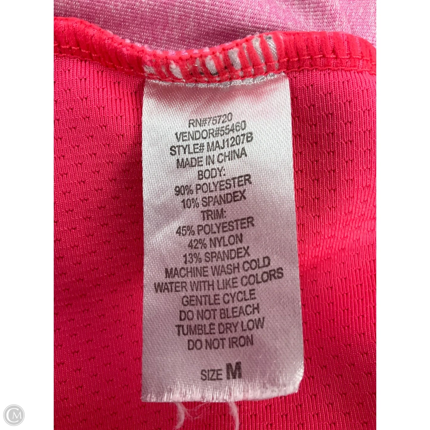 Athletic Jacket By Bke In Pink, Size: M