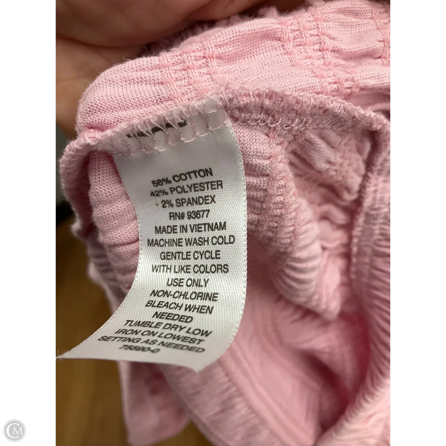 Top Short Sleeve By Ana In Pink, Size: 4x