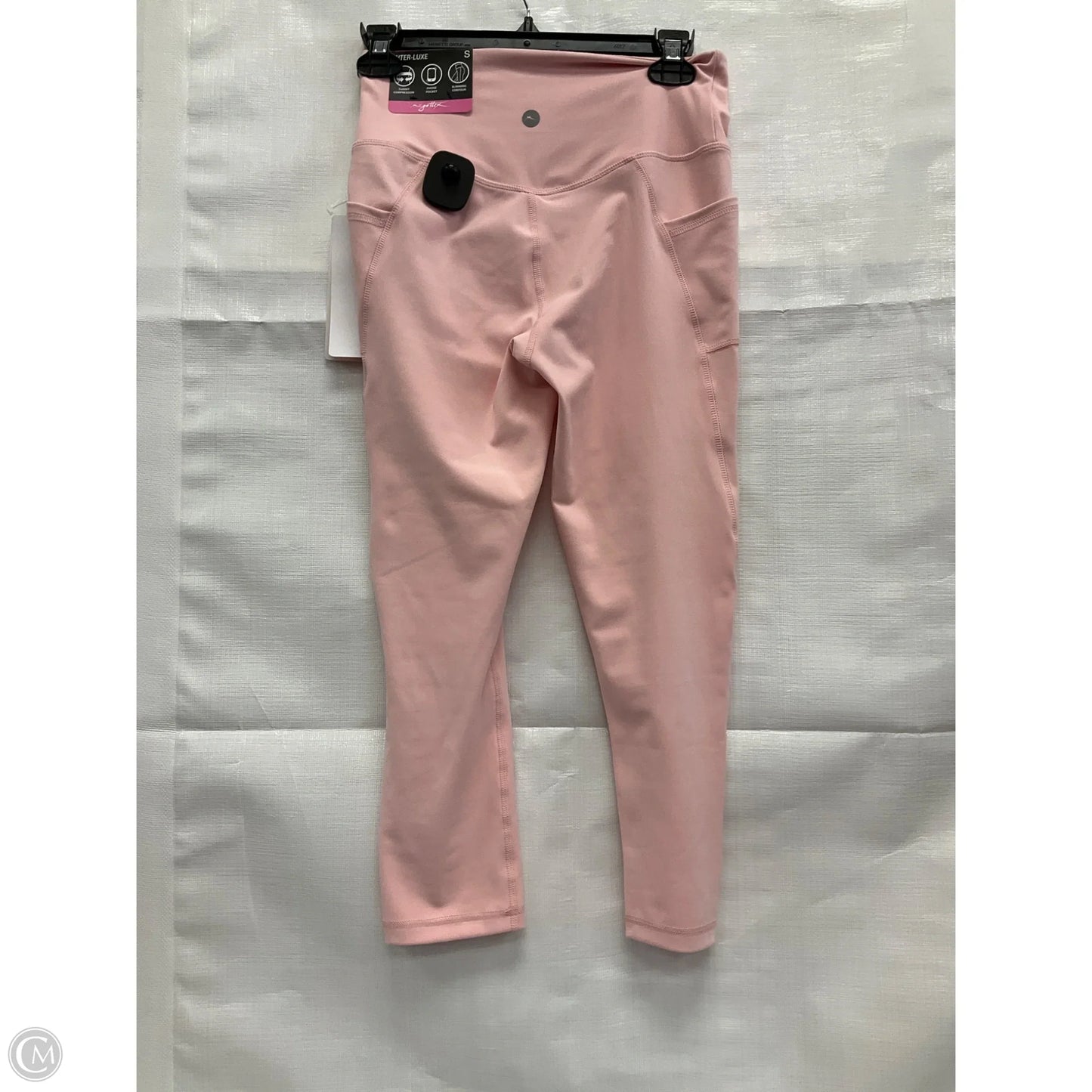 Athletic Leggings Capris By Gottex In Pink, Size: S